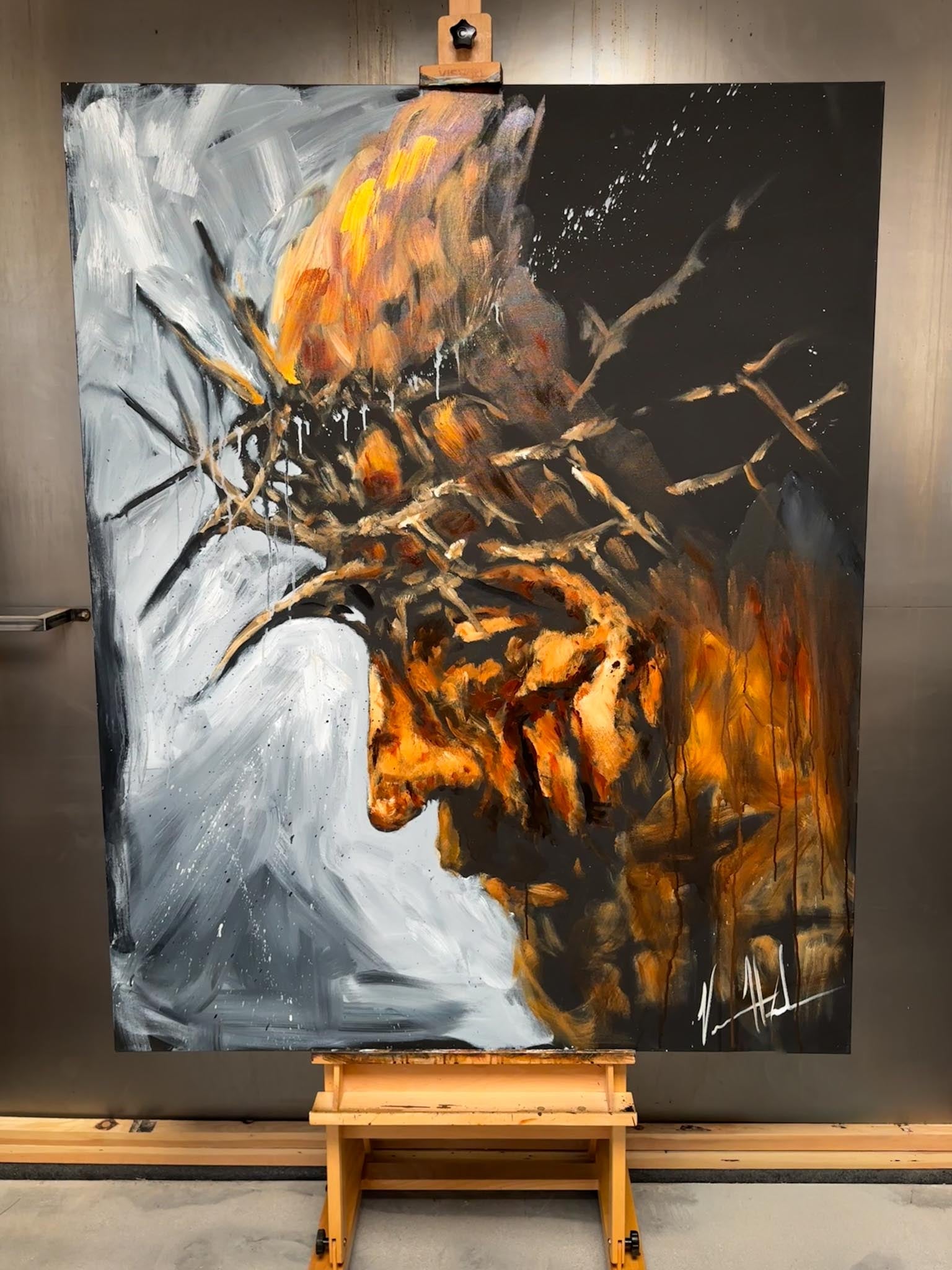 Redeemer’s Love - 48”x60” Original Acrylic Painting