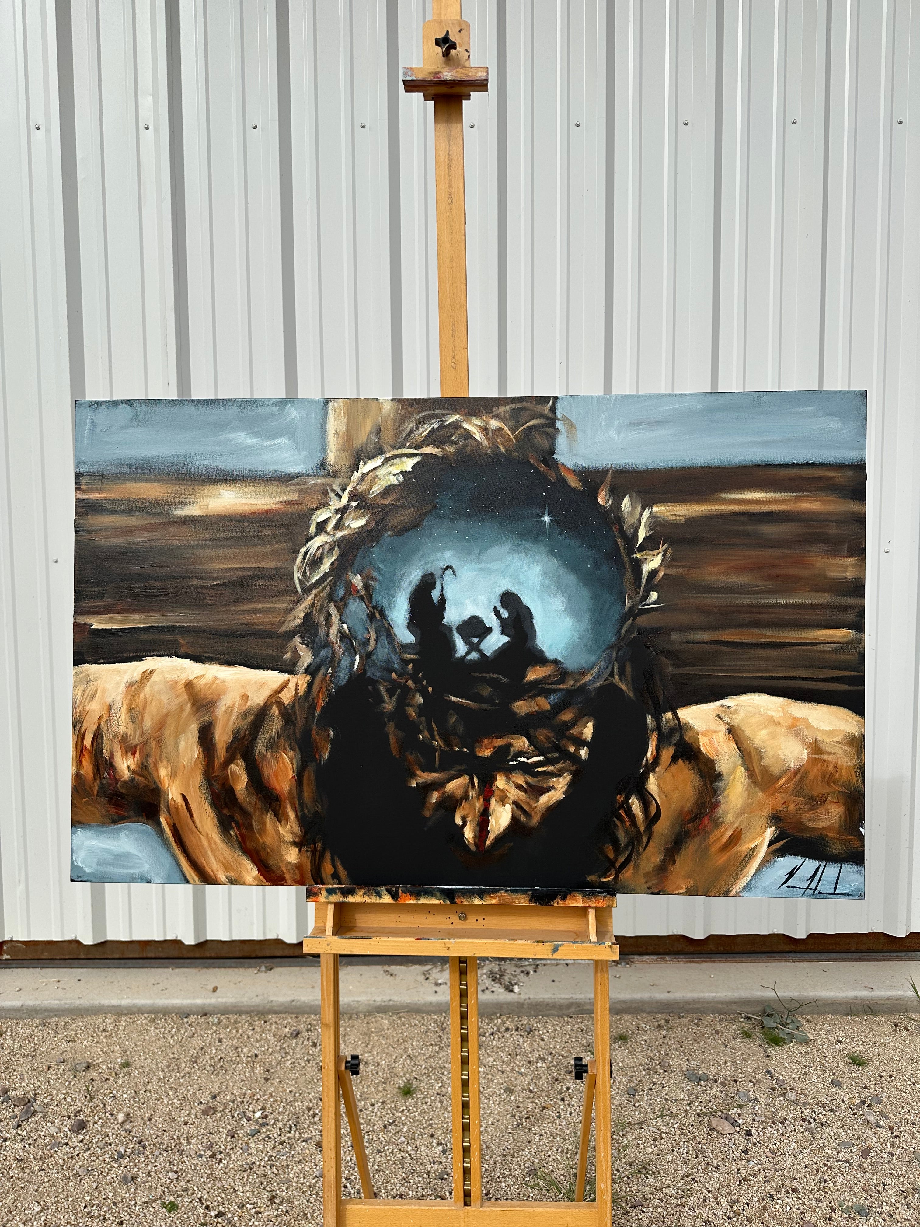 Love’s True Story - 30”x48” Original Acrylic Painting - Live Event 12/20/25