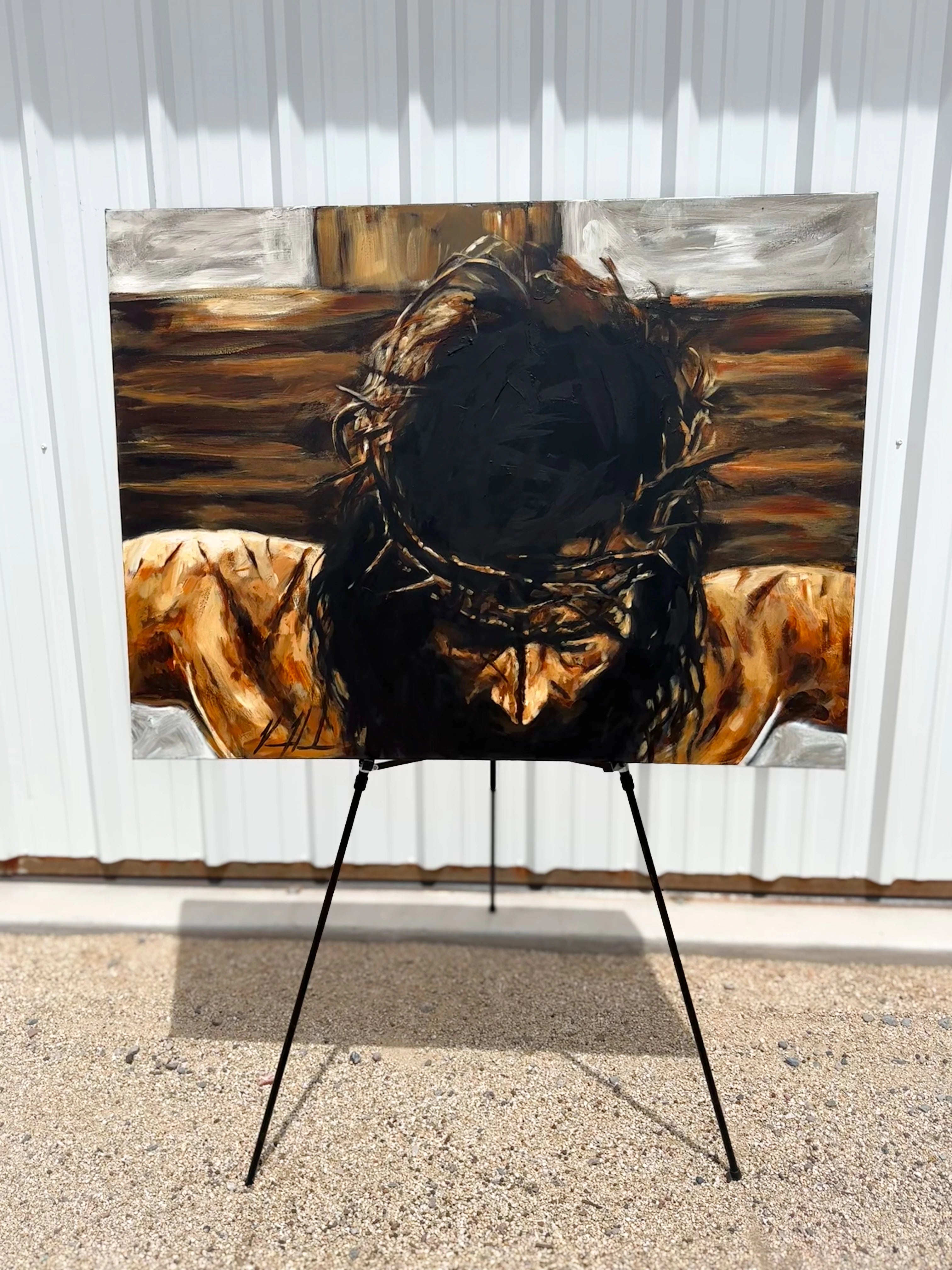 The Finished Work of the Cross - 36”x48” Original Acrylic Painting