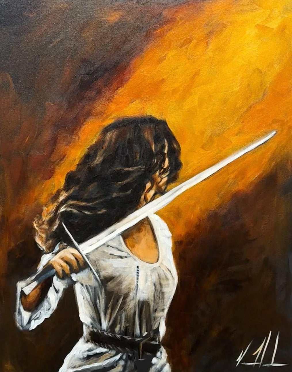 For Such a Time as This - 24”x30” Original Acrylic Painting