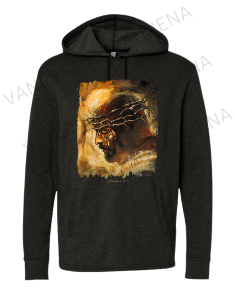 King of Glory - Unisex Hoodie Vanessa Horabuena Black Small