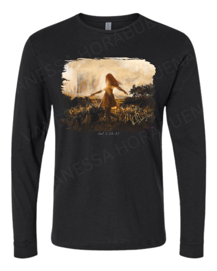 Dare To Dance Again - Unisex T-Shirt Vanessa Horabuena Long Sleeve Black Small