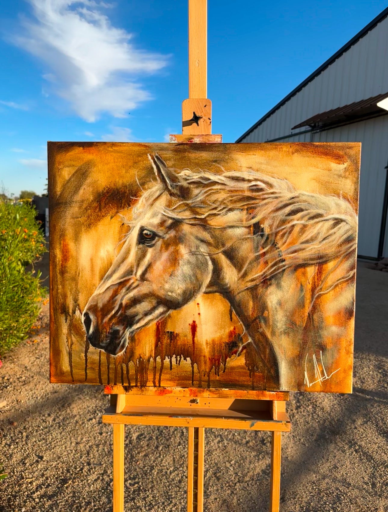 Born for This - 24”x30” Original Acrylic Painting Original Painting Vanessa Horabuena