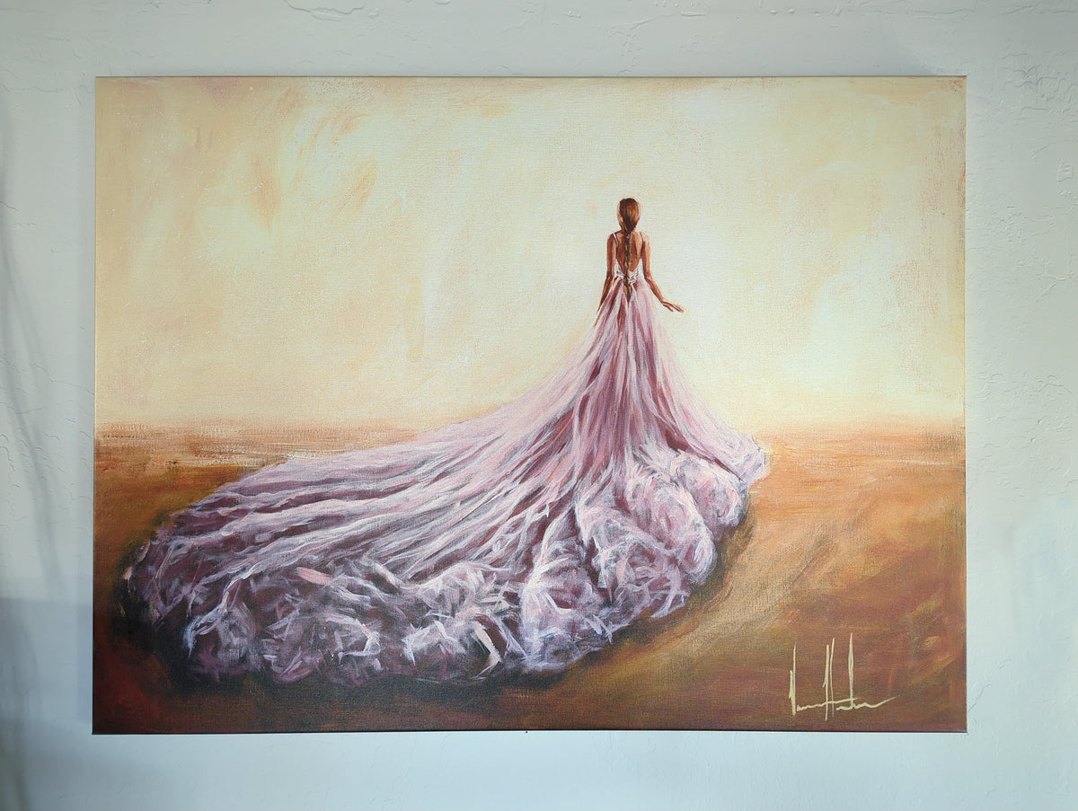 CLEARANCE - Destiny's Edge Vanessa Horabuena Giclée Canvas Print 36"x48"