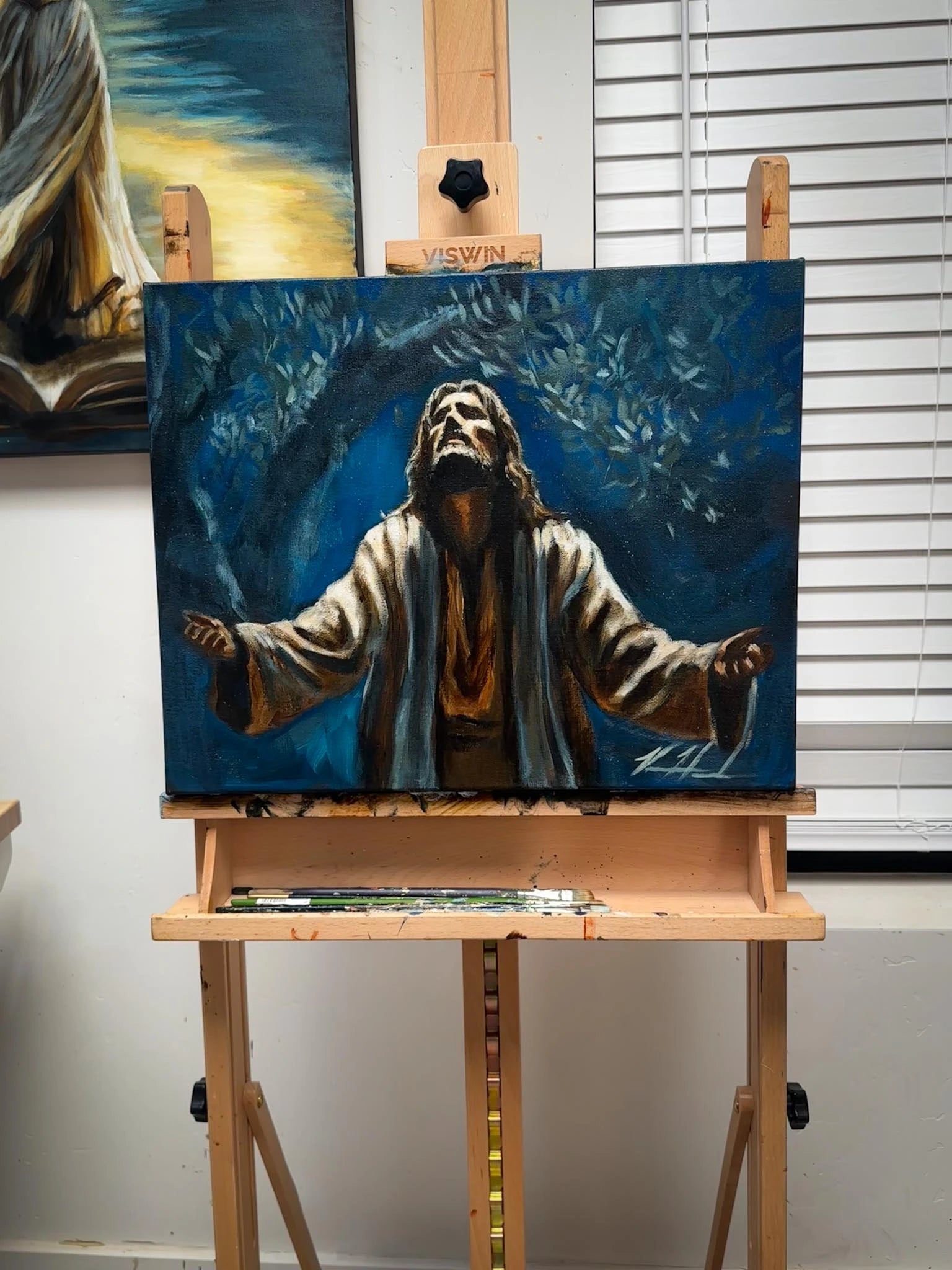 I Hold Nothing Back - 16”x20” Original Acrylic Painting