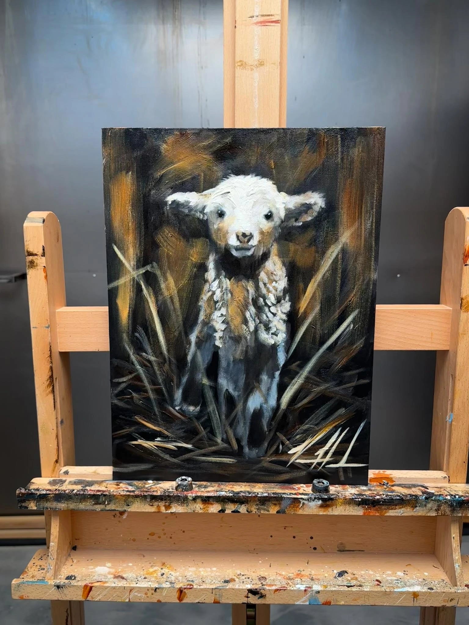 Standing in Your Love - 12”x16” Original Acrylic Painting