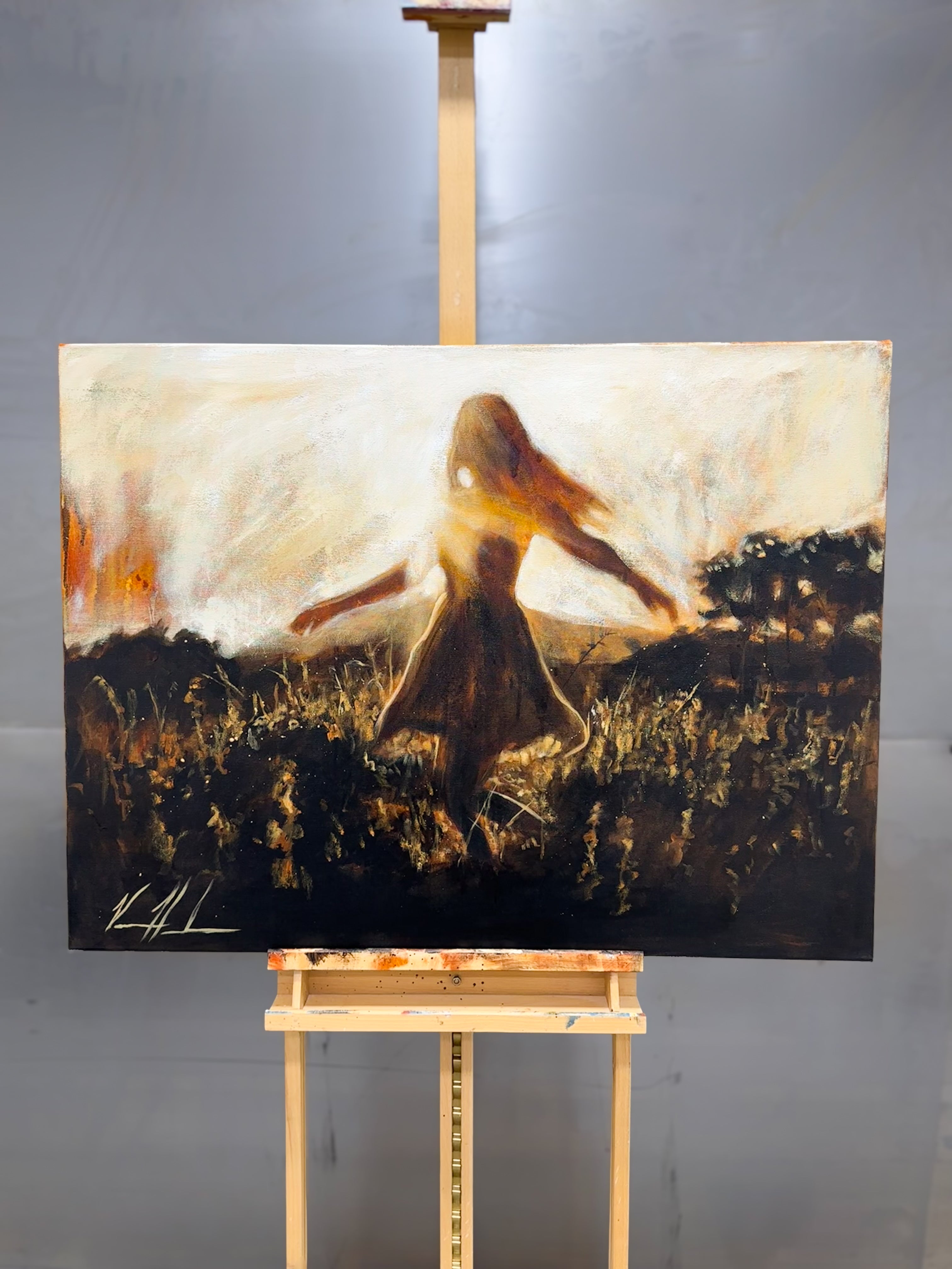 Dare to Dance Again - 30”x40” Original Acrylic Painting Original Painting Vanessa Horabuena