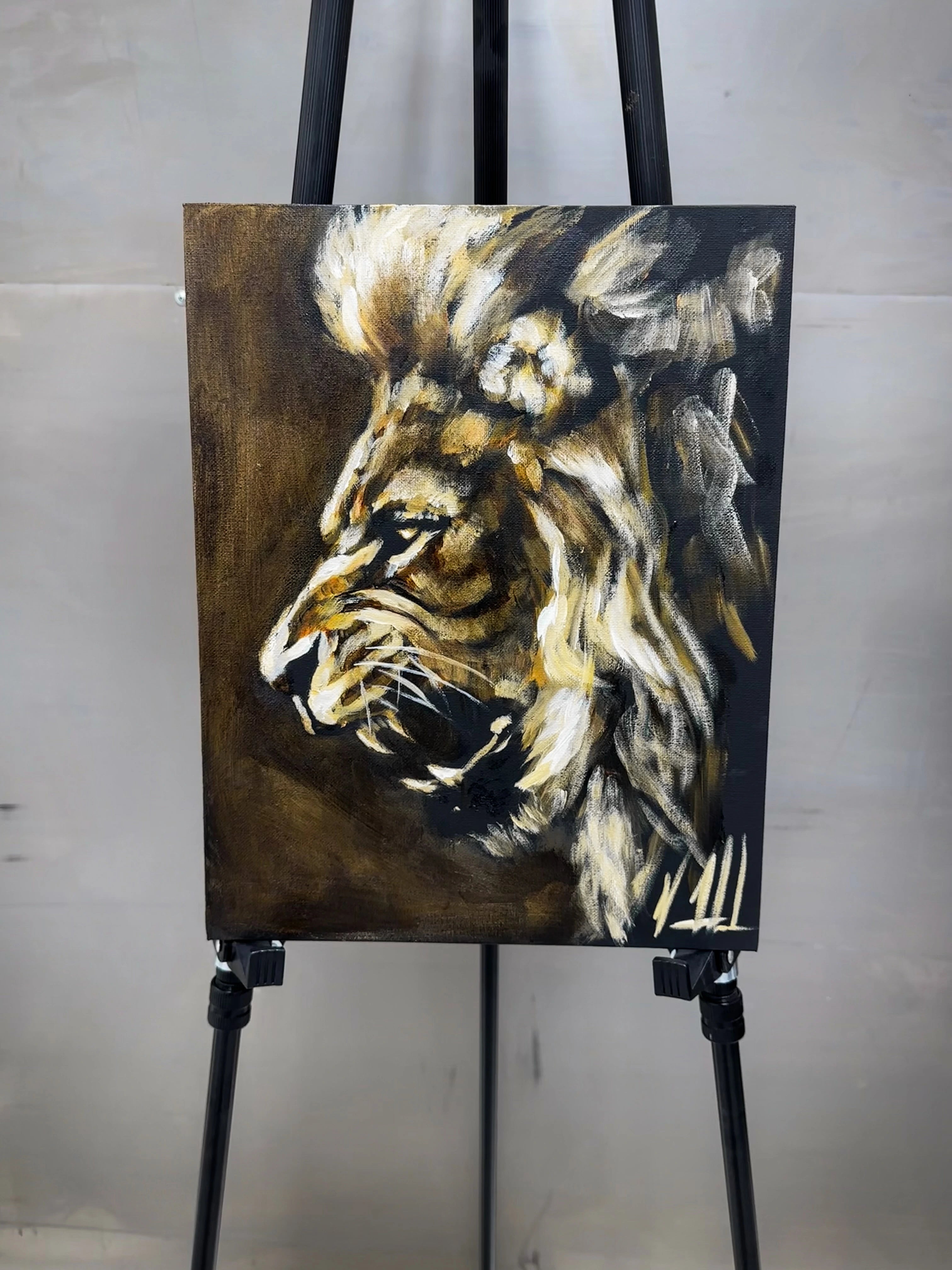 Return of the King - 11”x14” Original Acrylic Painting