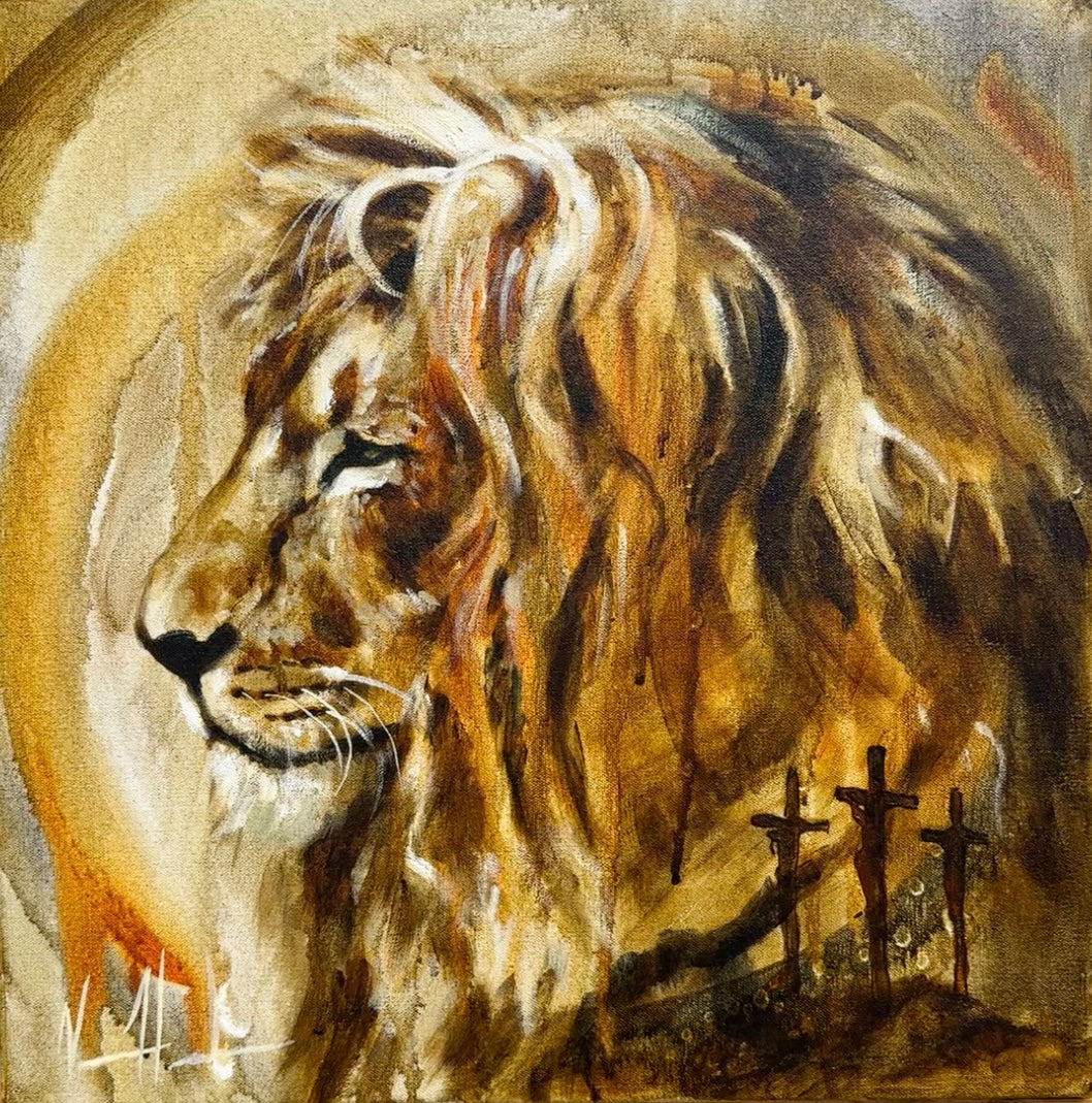Kingdom of Heaven - 16”x16” Original Acrylic Painting