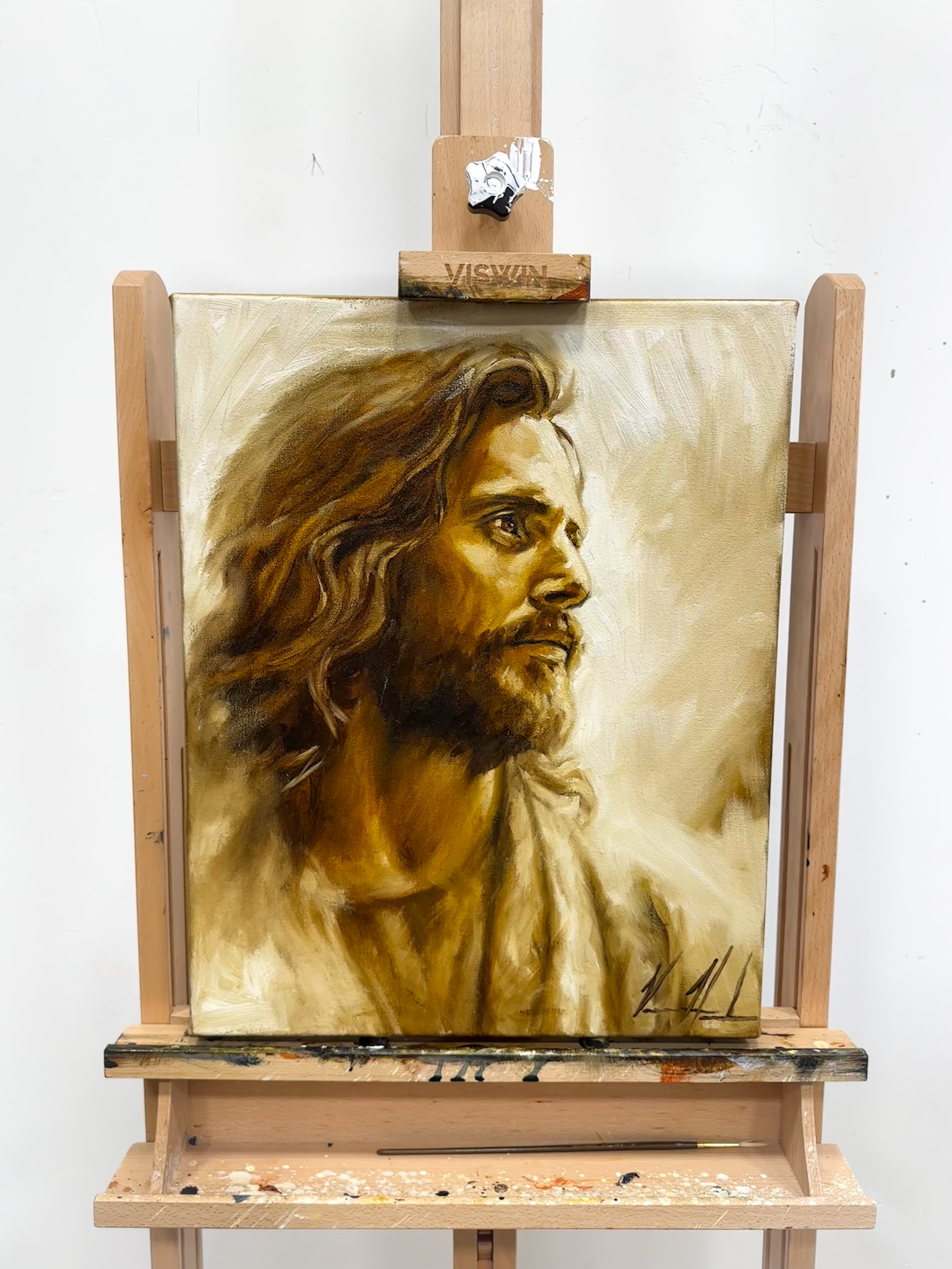 Heaven’s Light - 16”x20” Original Oil Painting Original Painting Vanessa Horabuena