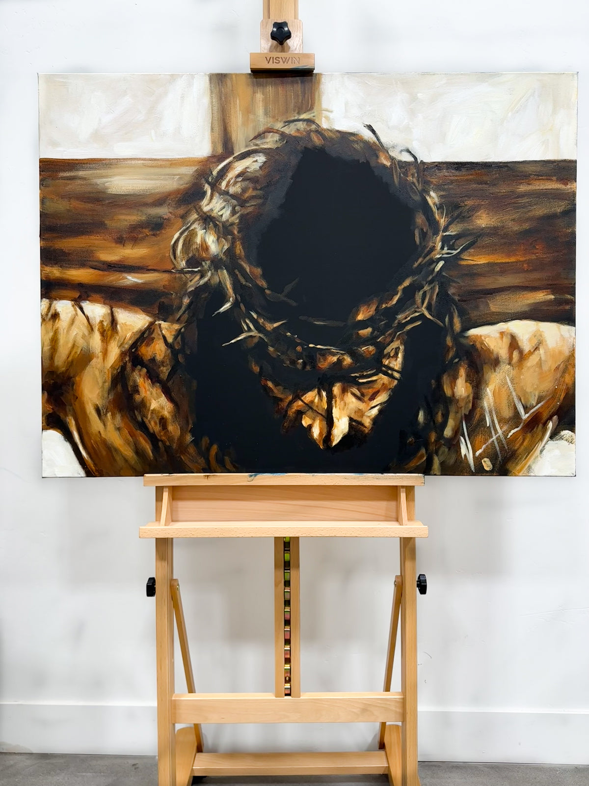 The Finished Work of the Cross - 30”x40” Original Painting