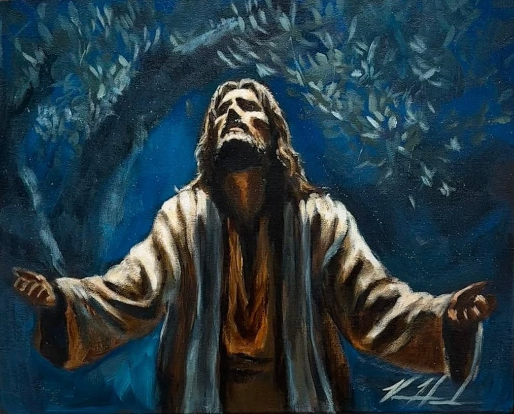 I Hold Nothing Back - 16”x20” Original Acrylic Painting