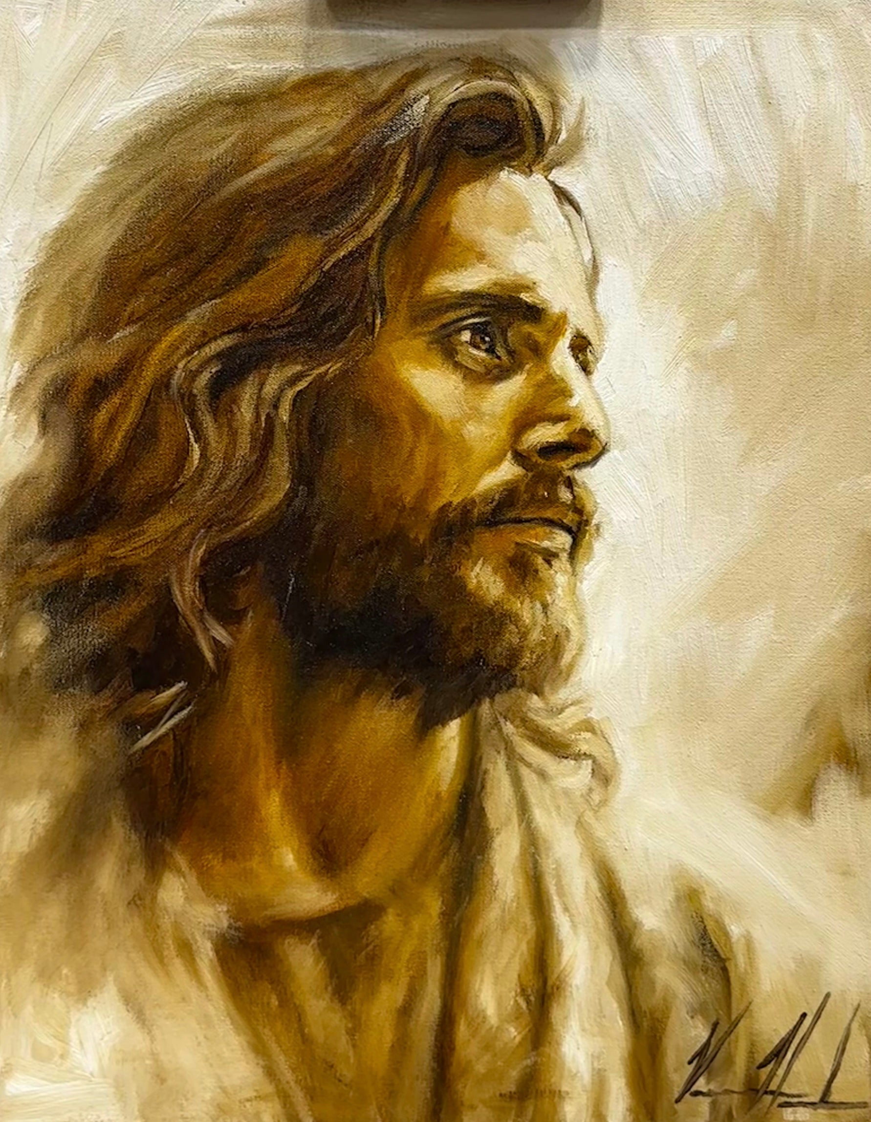Heaven’s Light - 16”x20” Original Oil Painting Original Painting Vanessa Horabuena