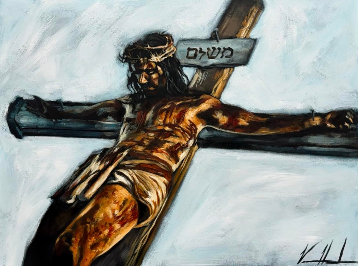 It Is Finished - 30”x40” Original Acrylic Painting Original Painting Vanessa Horabuena
