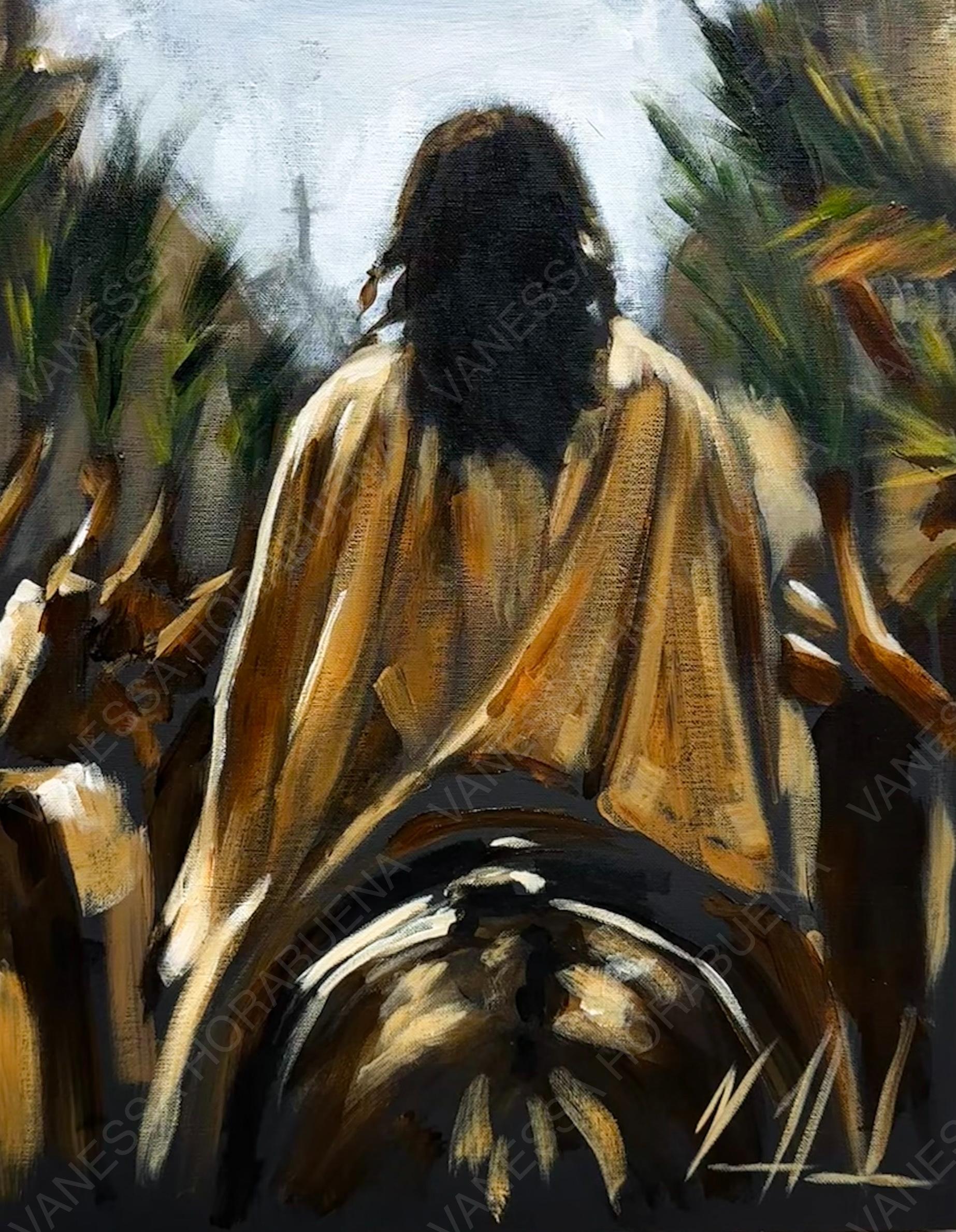 Hosanna Jesus Art Print Vanessa Horabuena