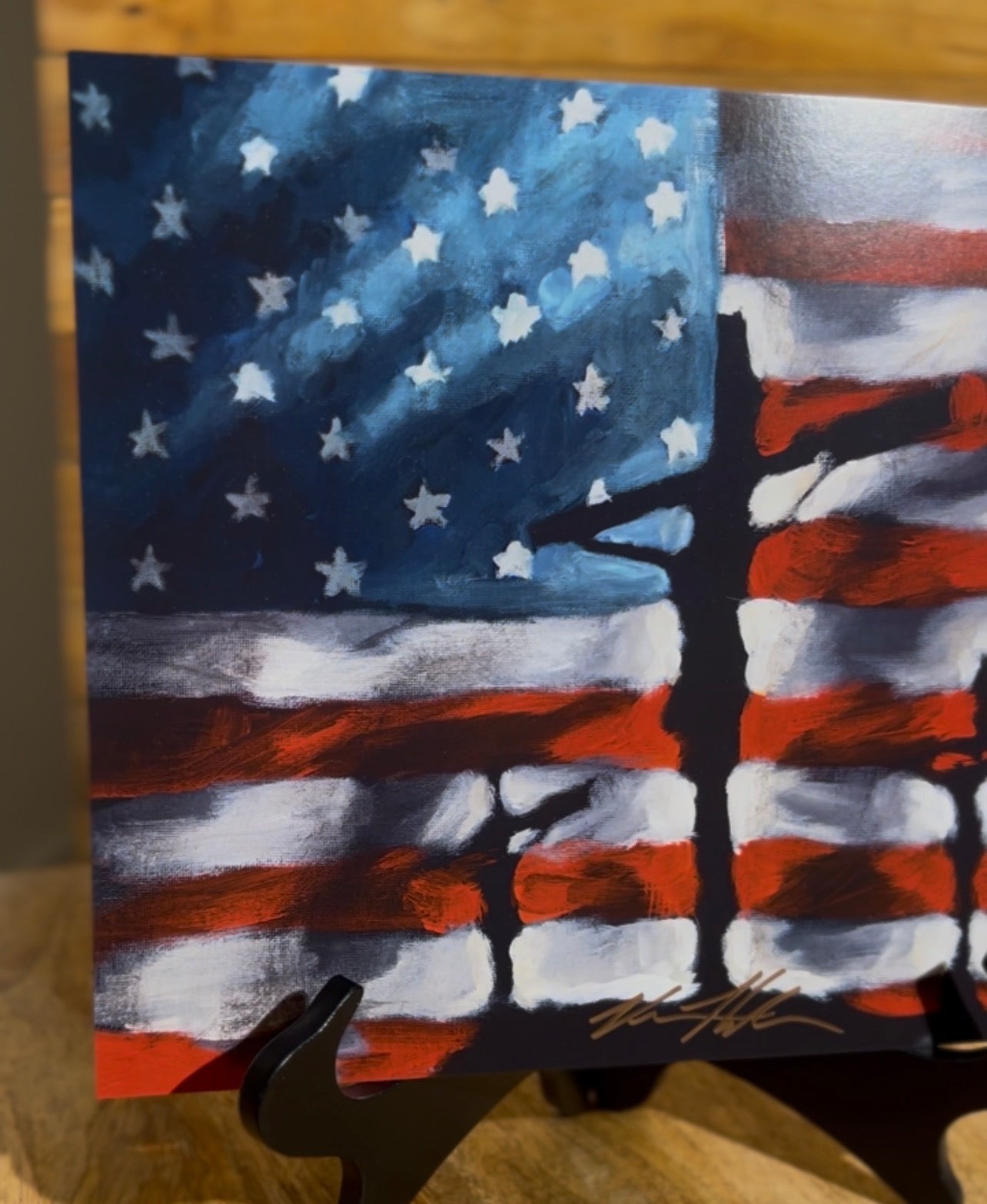 In God We Trust – President’s Day Collector’s Edition Patriotic Art Print Vanessa Horabuena