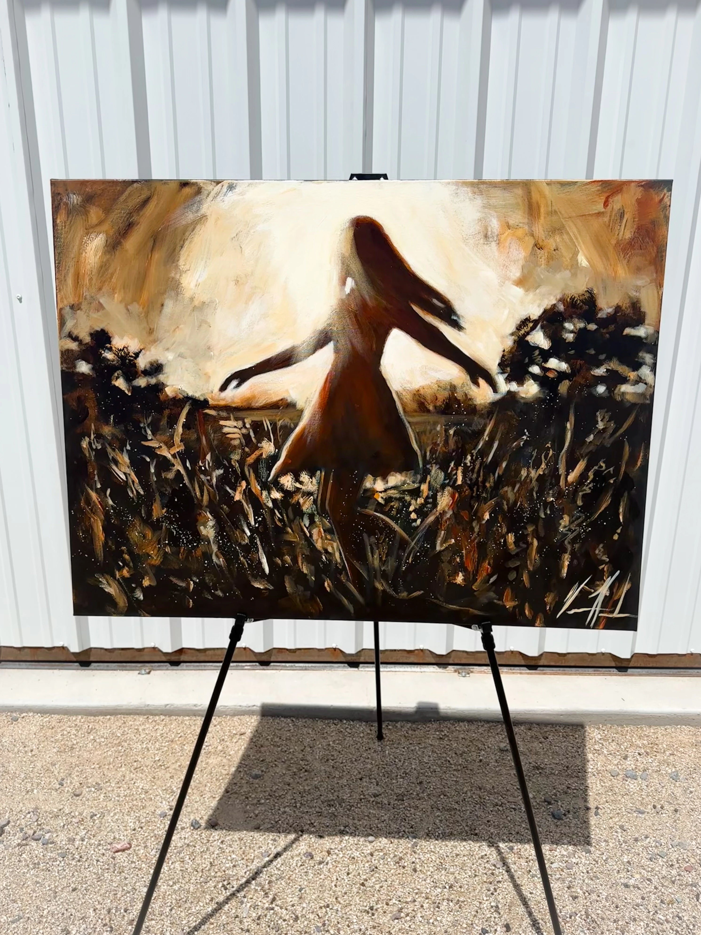 Dare to Dance Again - 30”x40” Original Acrylic Painting - LIVE WORSHIP PAINTING