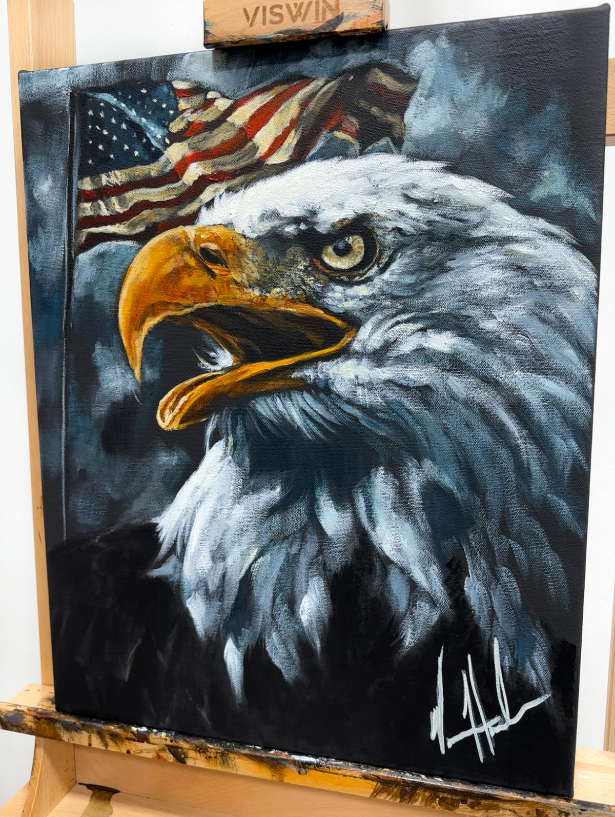 The Revival of Freedom - 16”x20” Original Acrylic Painting
