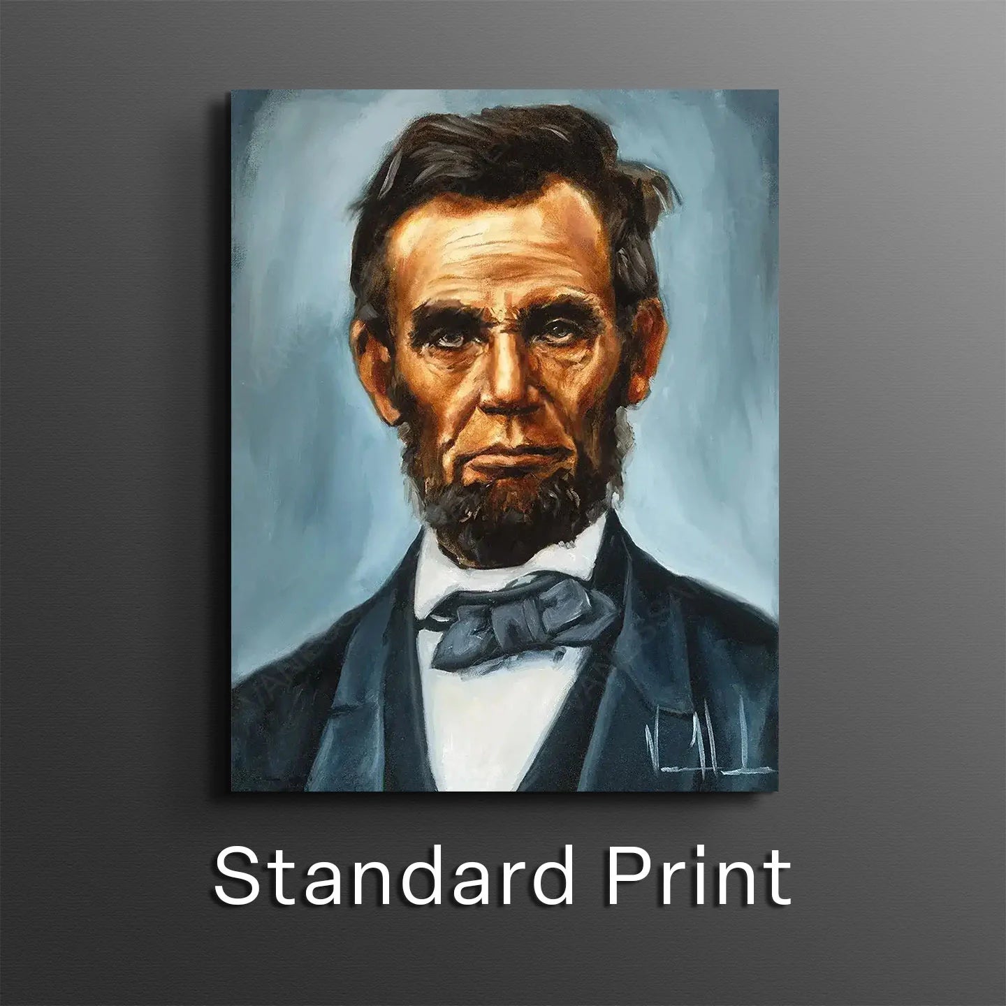 Abraham Lincoln Patriotic Art Print Vanessa Horabuena
