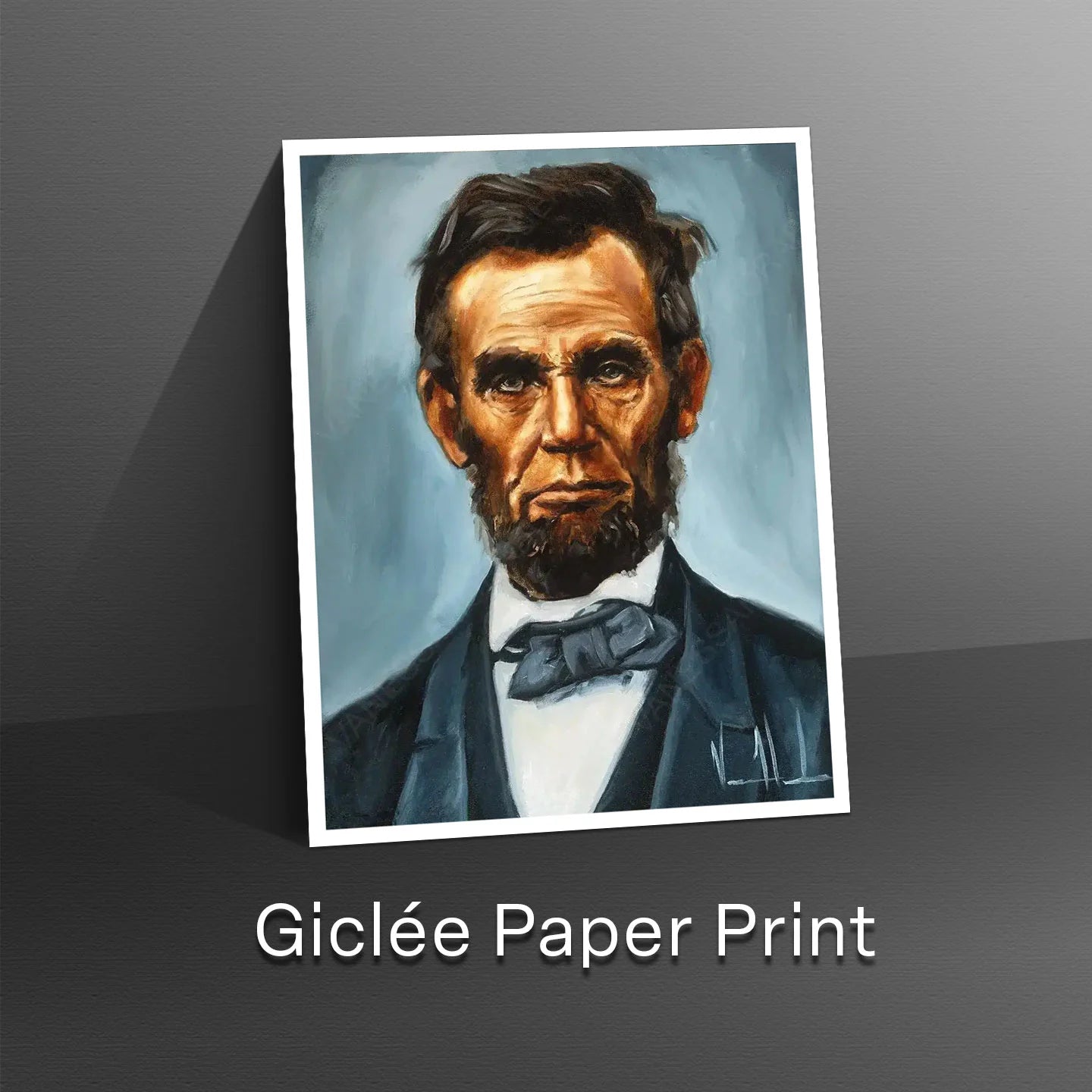 Abraham Lincoln Patriotic Art Print Vanessa Horabuena