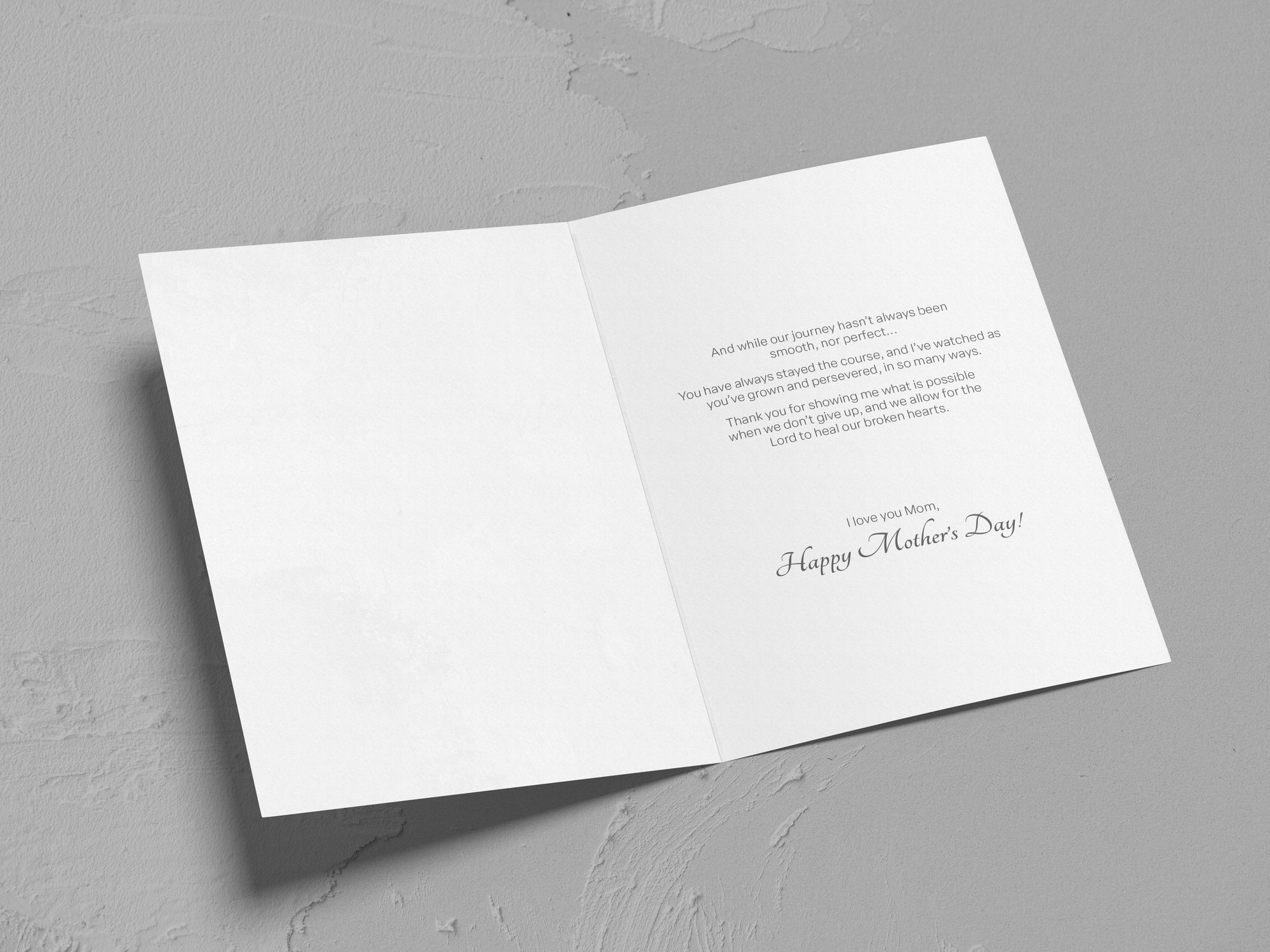 Mother's Day Greeting Card 'The Art of Surrender' Vanessa Horabuena