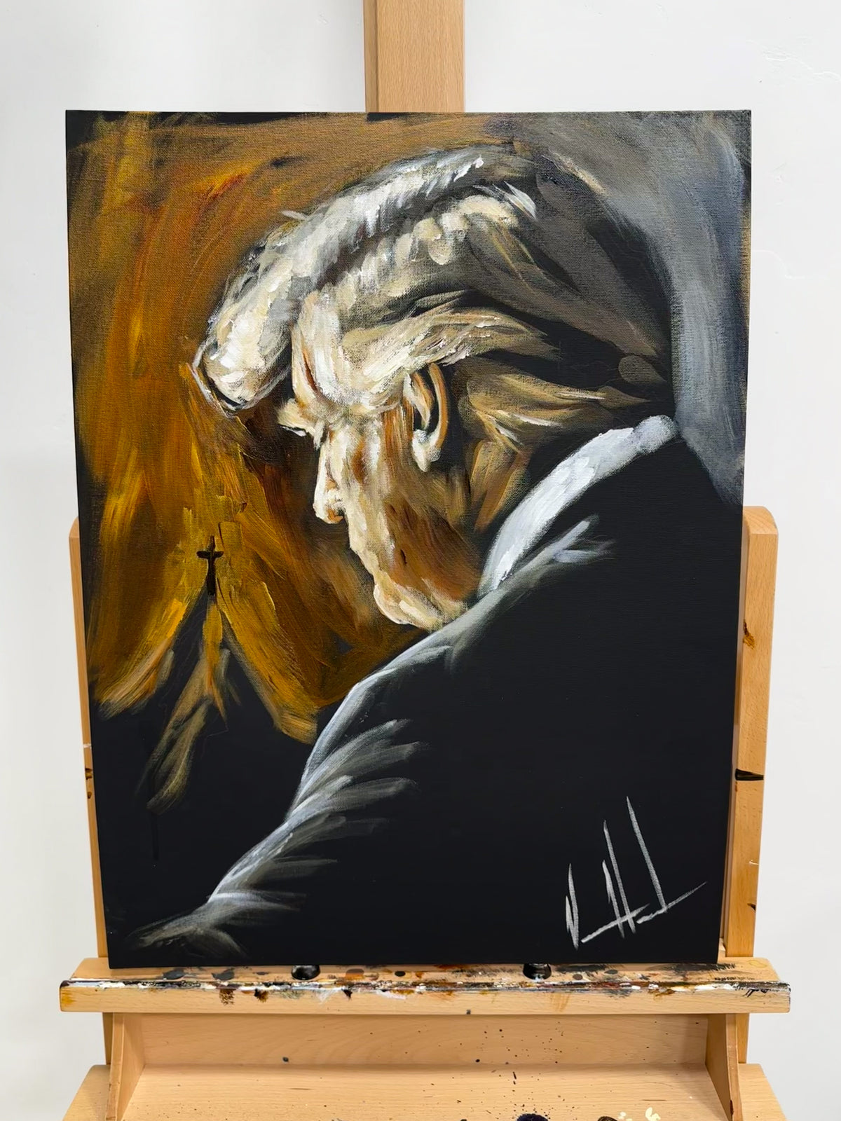 Prayers for Our President - 18”x24” Original Acrylic Painting