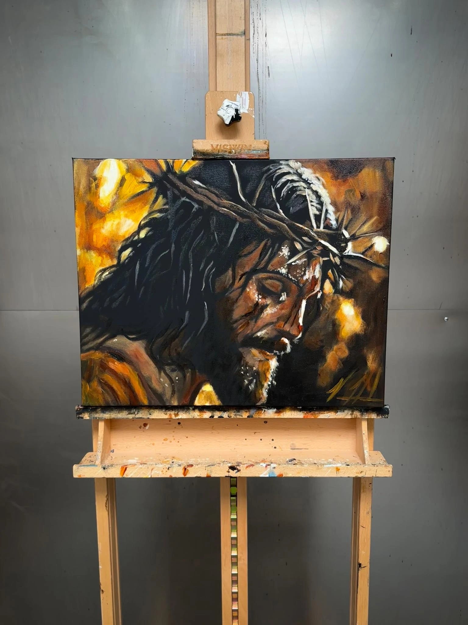 Amazing Grace - 16”x20” Original Acrylic Painting