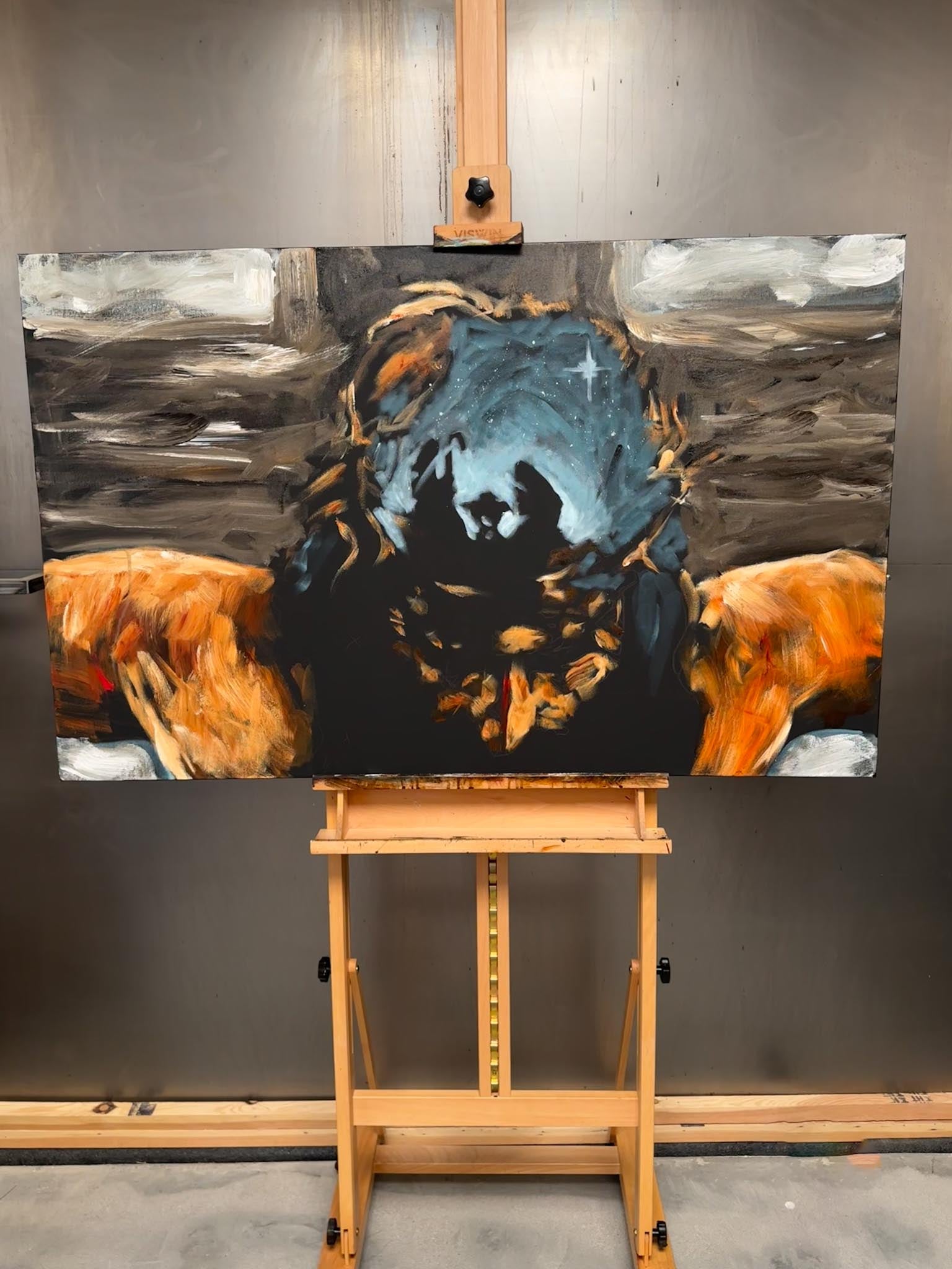 Love’s True Story - 30”x48” Original Acrylic Painting