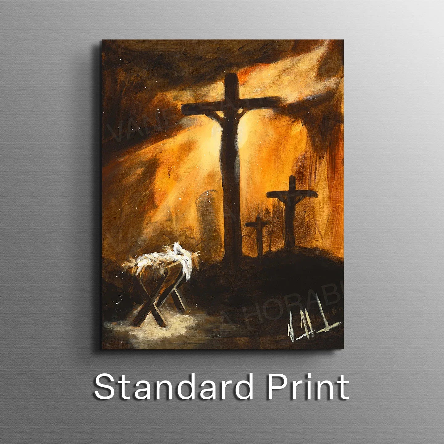 Born For Glory Jesus Art Print Vanessa Horabuena
