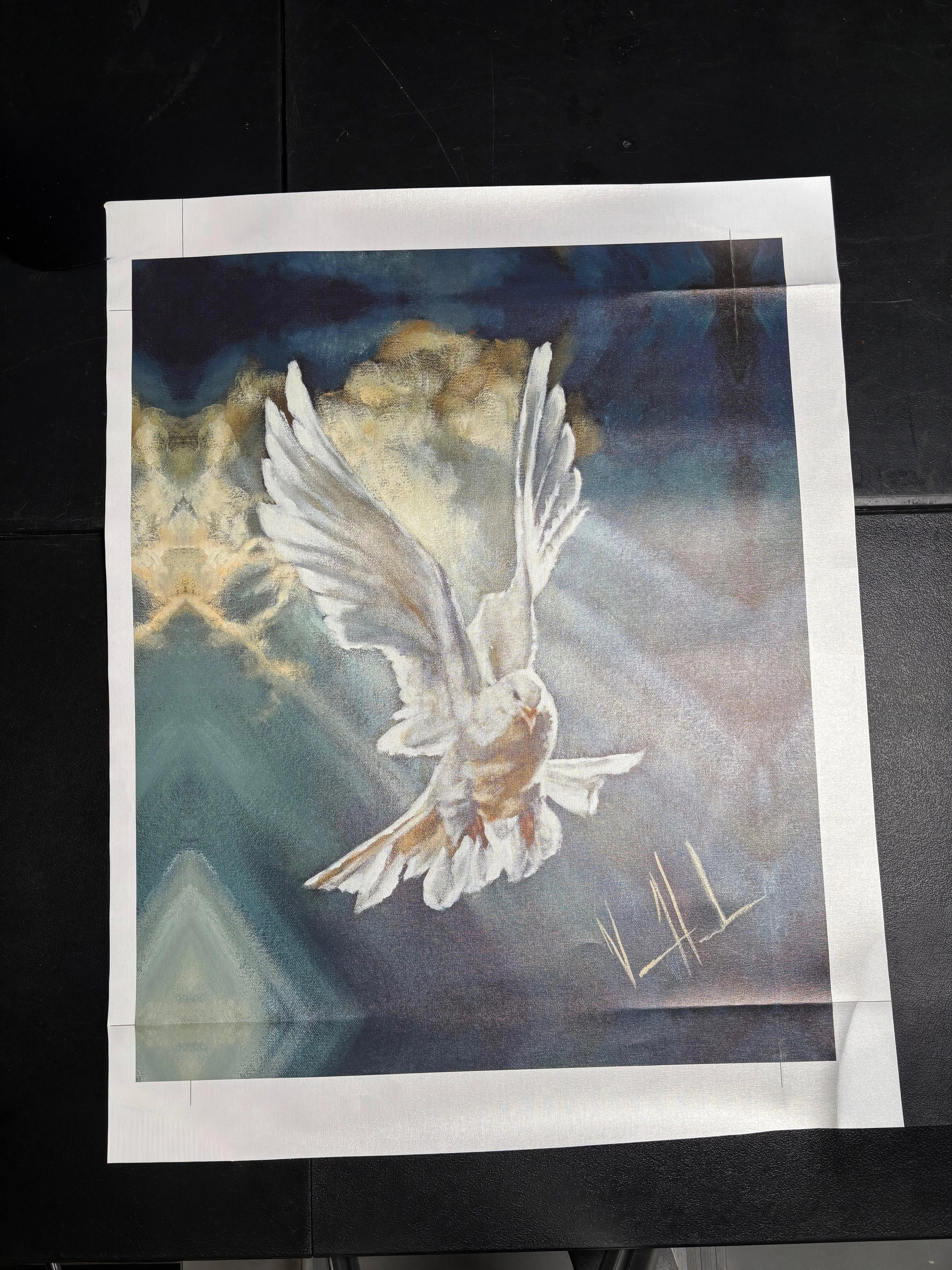 C#3 - Breath of Heaven - 24"x30" Canvas Print