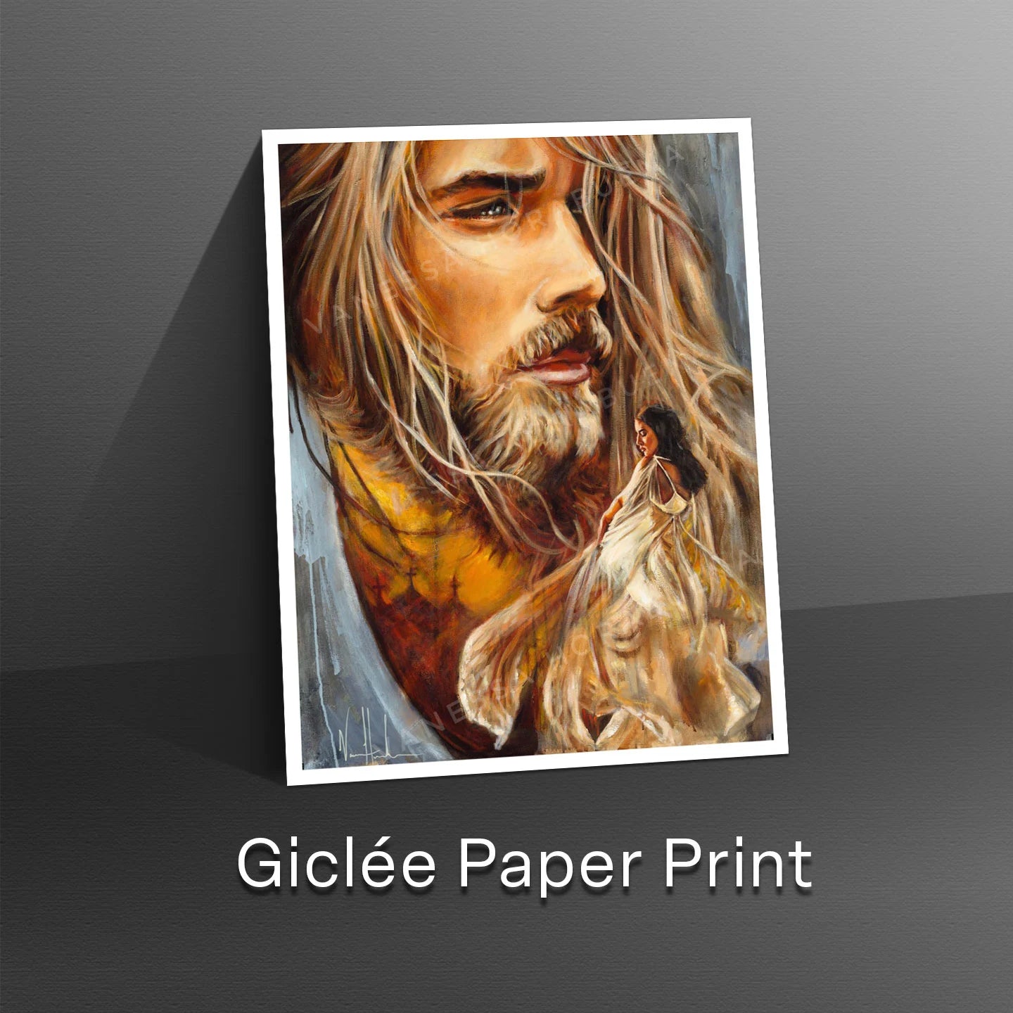 The Bride of Christ Women's Art Print, Jesus Art Print Vanessa Horabuena