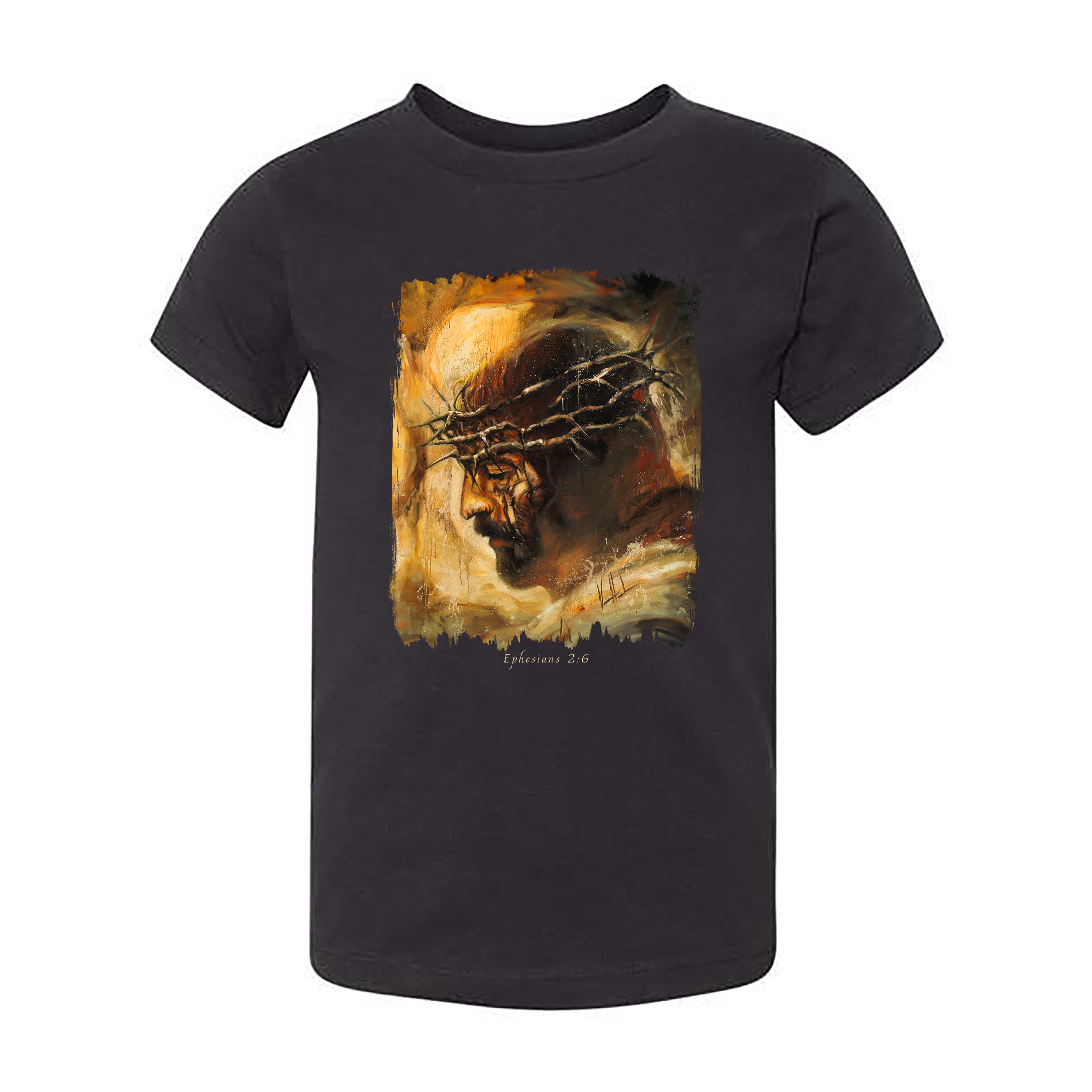 King of Glory - Kids T (Organic Cotton) Organic Cotton Vanessa Horabuena Toddler Black 2T