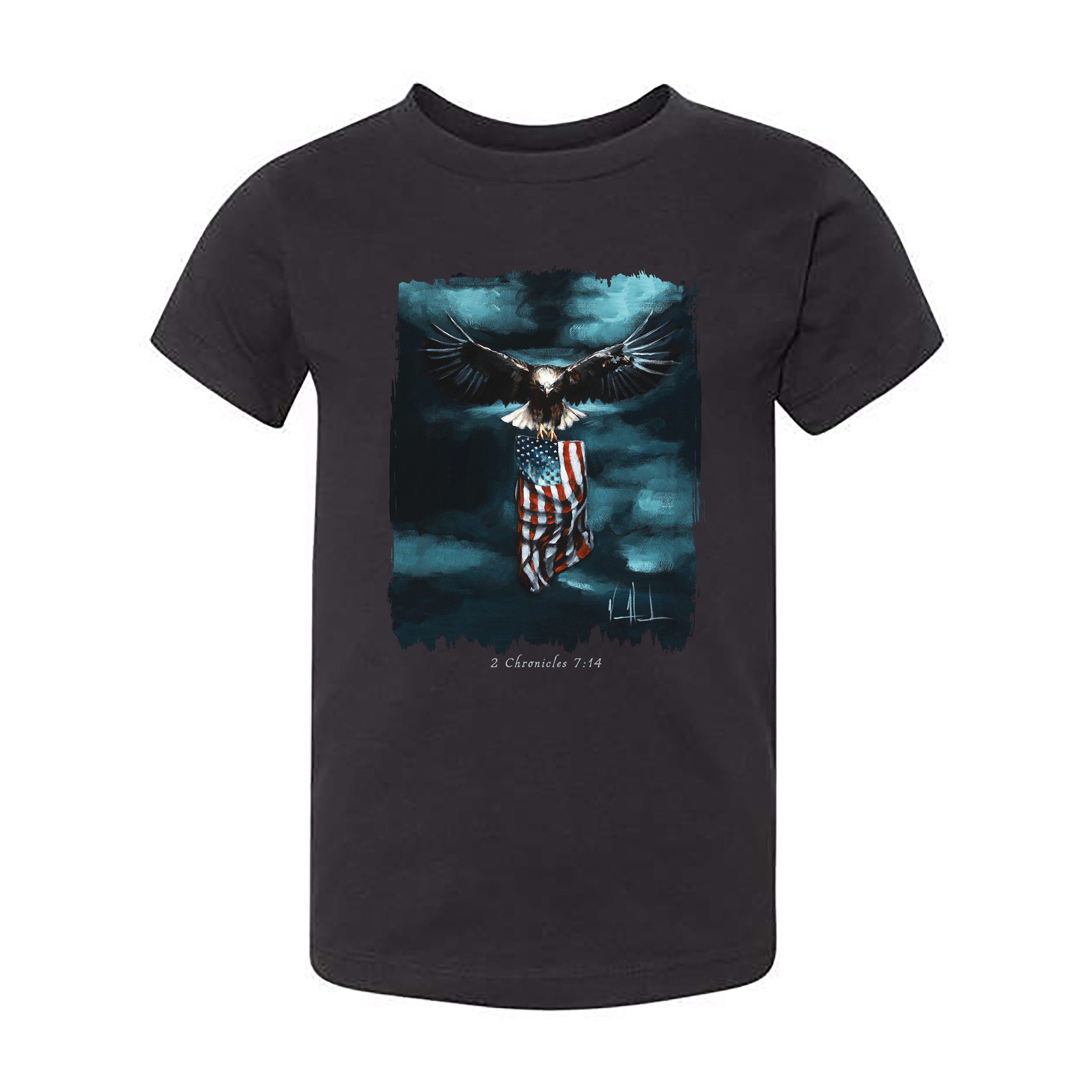 Revive Our Nation - Kids T (Organic Cotton) Organic Cotton Vanessa Horabuena Toddler Black 2T