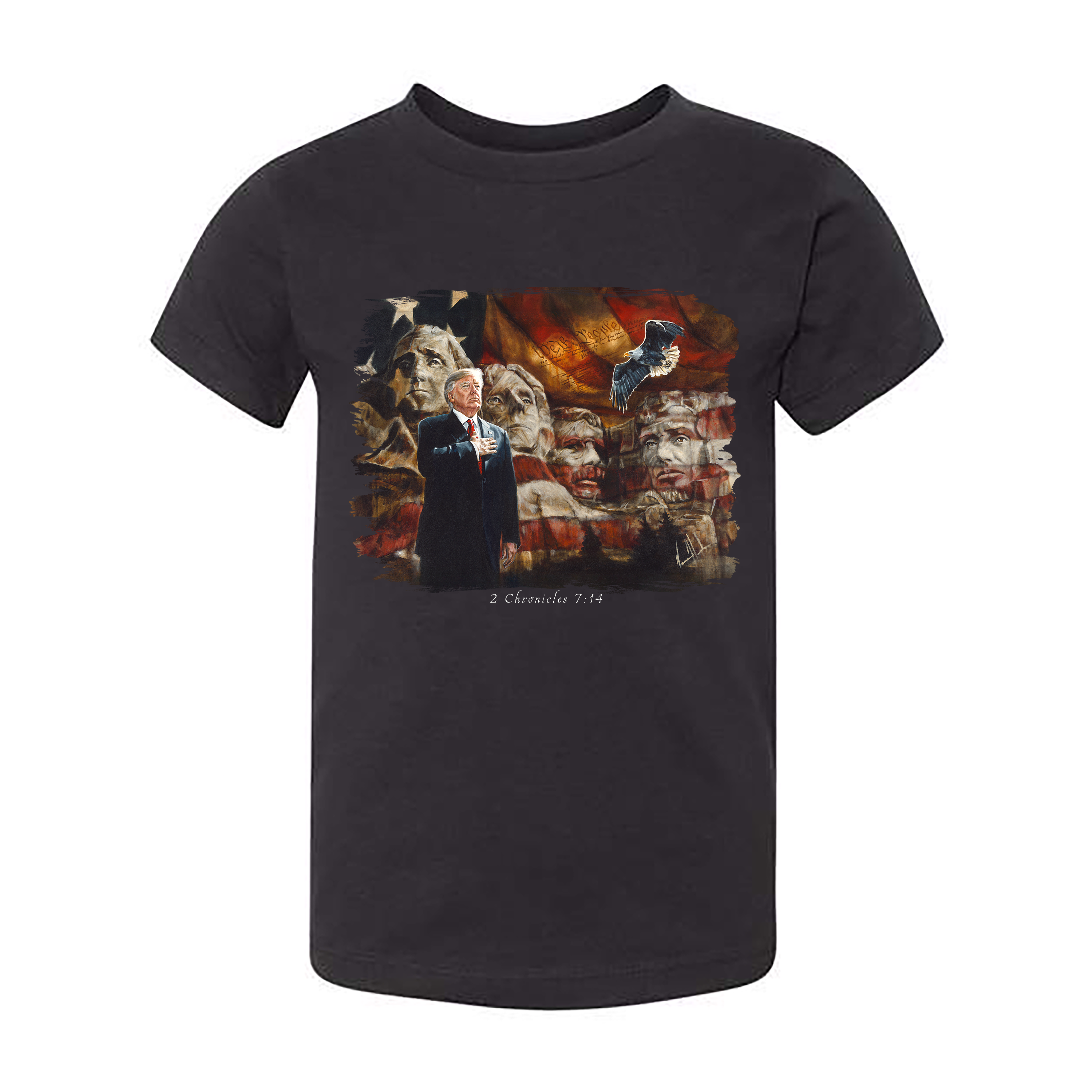 We the People - Kids T (Organic Cotton) Organic Cotton Vanessa Horabuena Toddler Black 2T