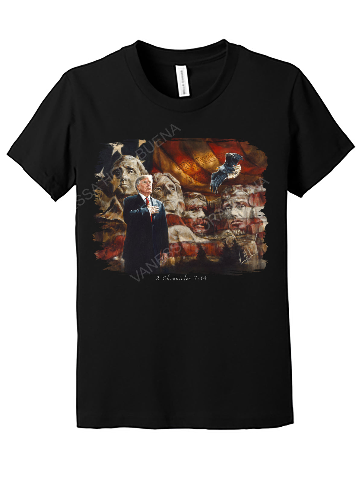 We the People - Kids T-Shirt Vanessa Horabuena Kids Black Small