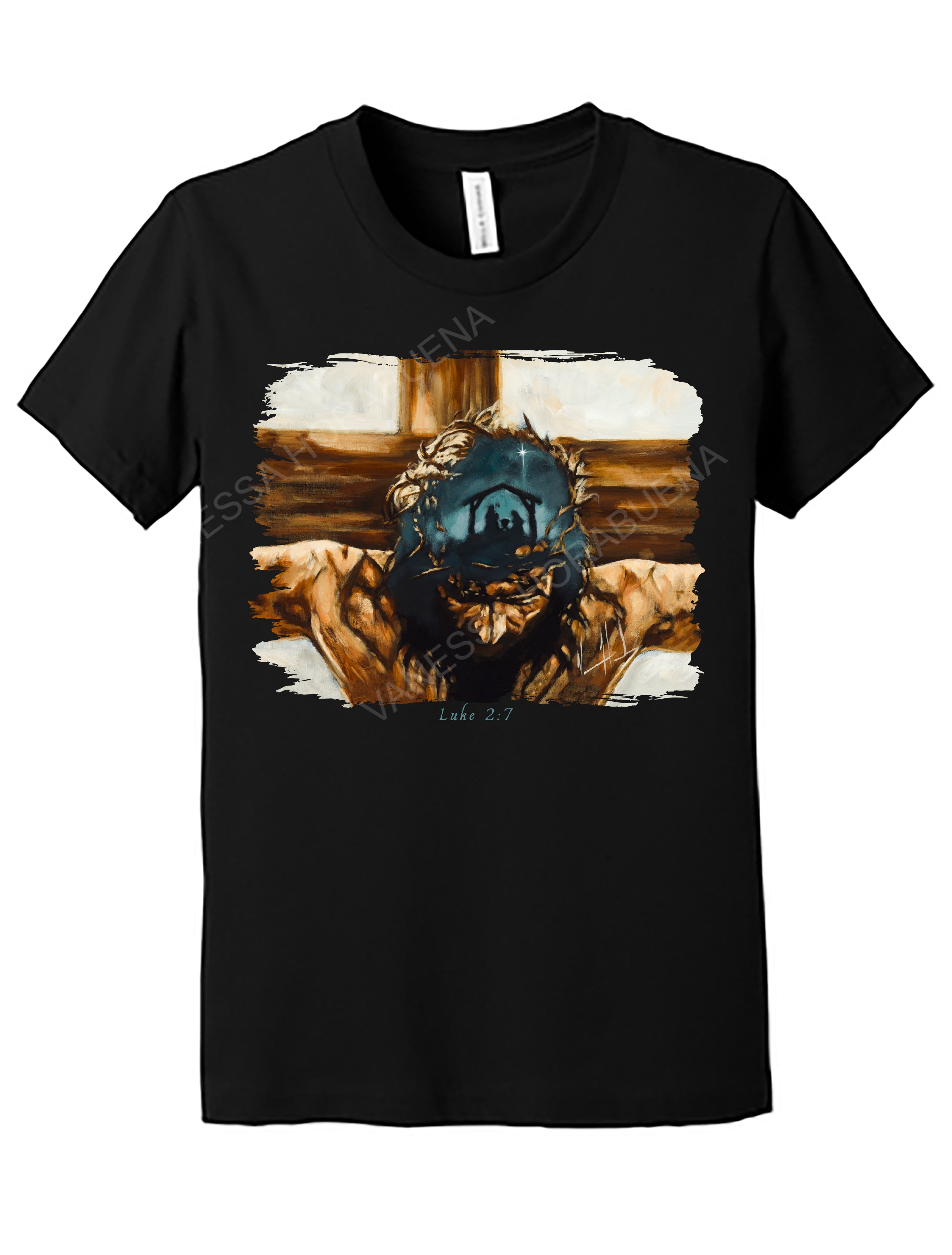 Love's True Story - Kids T (Organic Cotton) Organic Cotton Vanessa Horabuena Kids Black Small