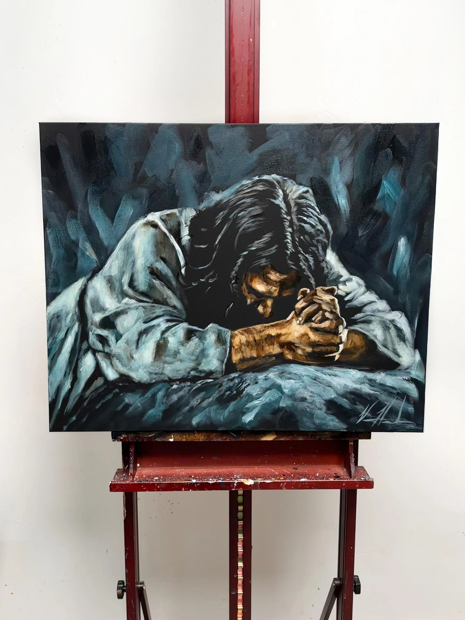 Thy Will Be Done - 24”x30” Original Acrylic Painting