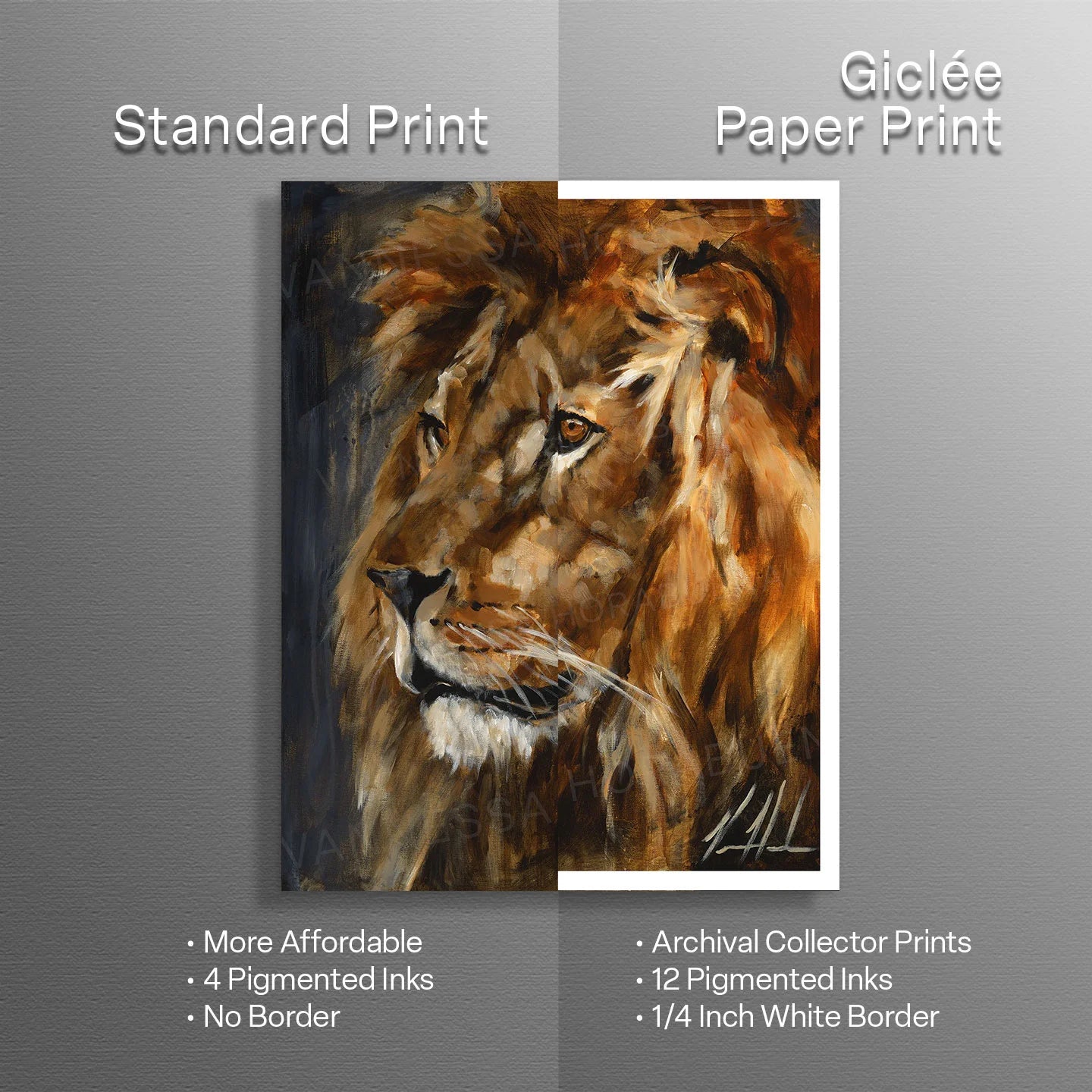 Courageous One Lion Art Print Vanessa Horabuena