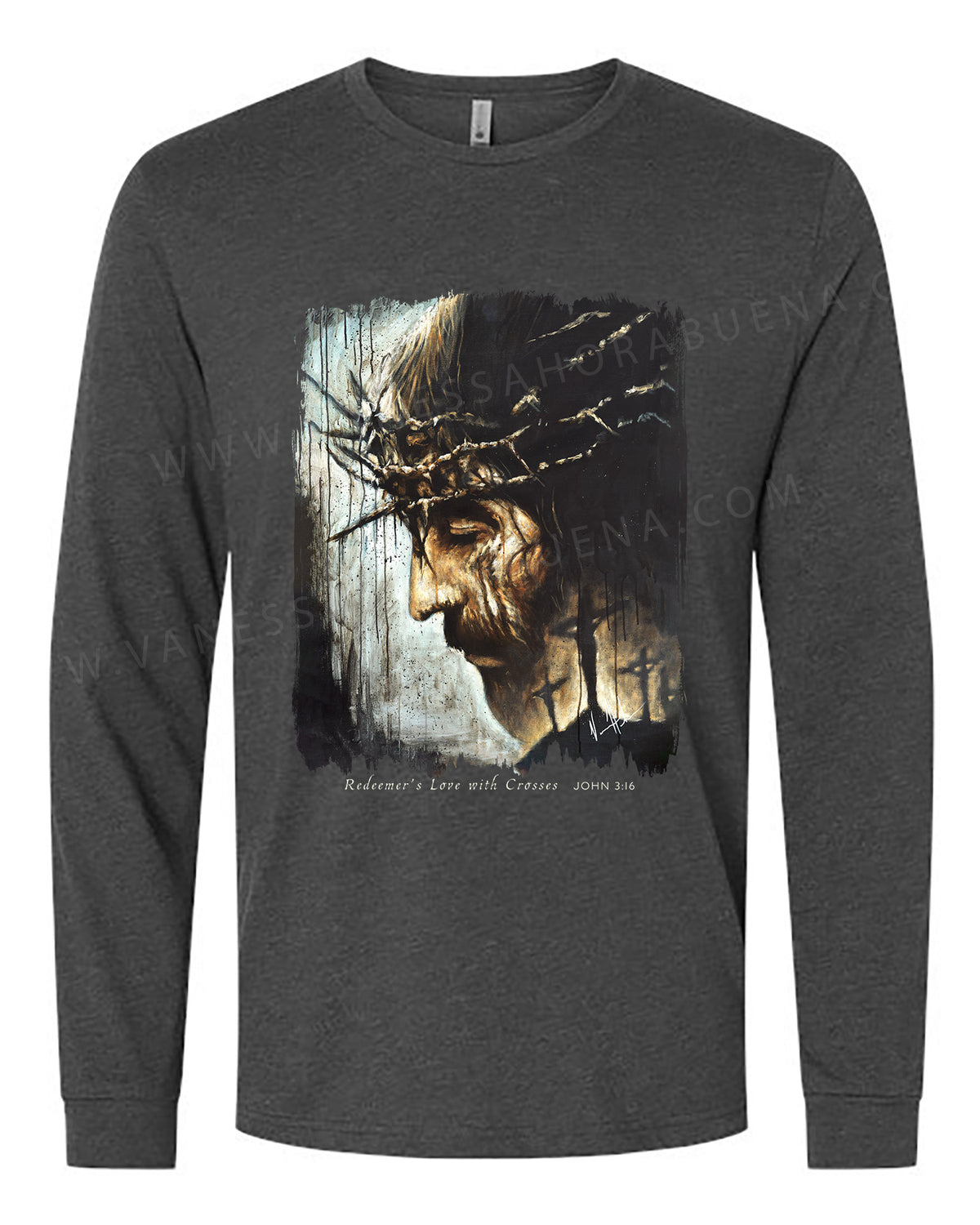 Redeemer's Love with Crosses- Unisex T-Shirt