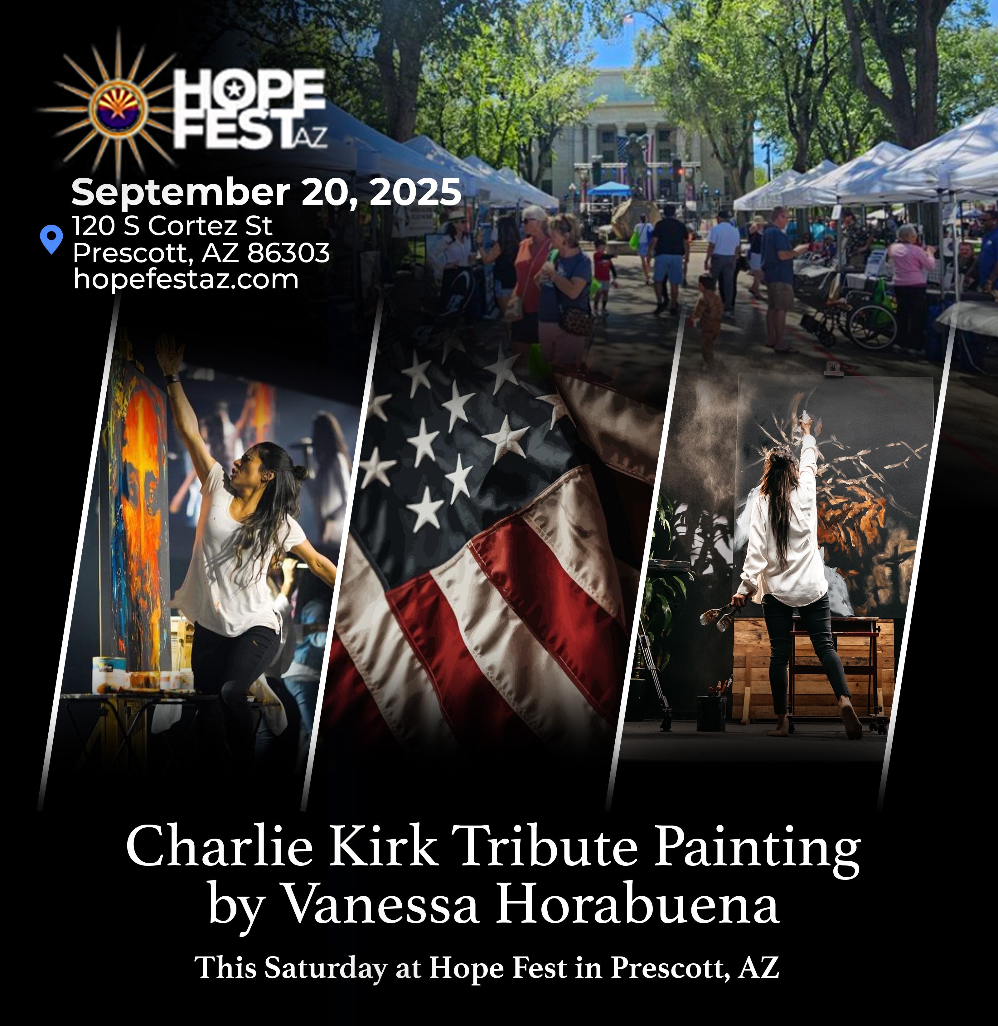 RSVP TODAY: Prescott, AZ Hope Fest - September 20th Vanessa Horabuena