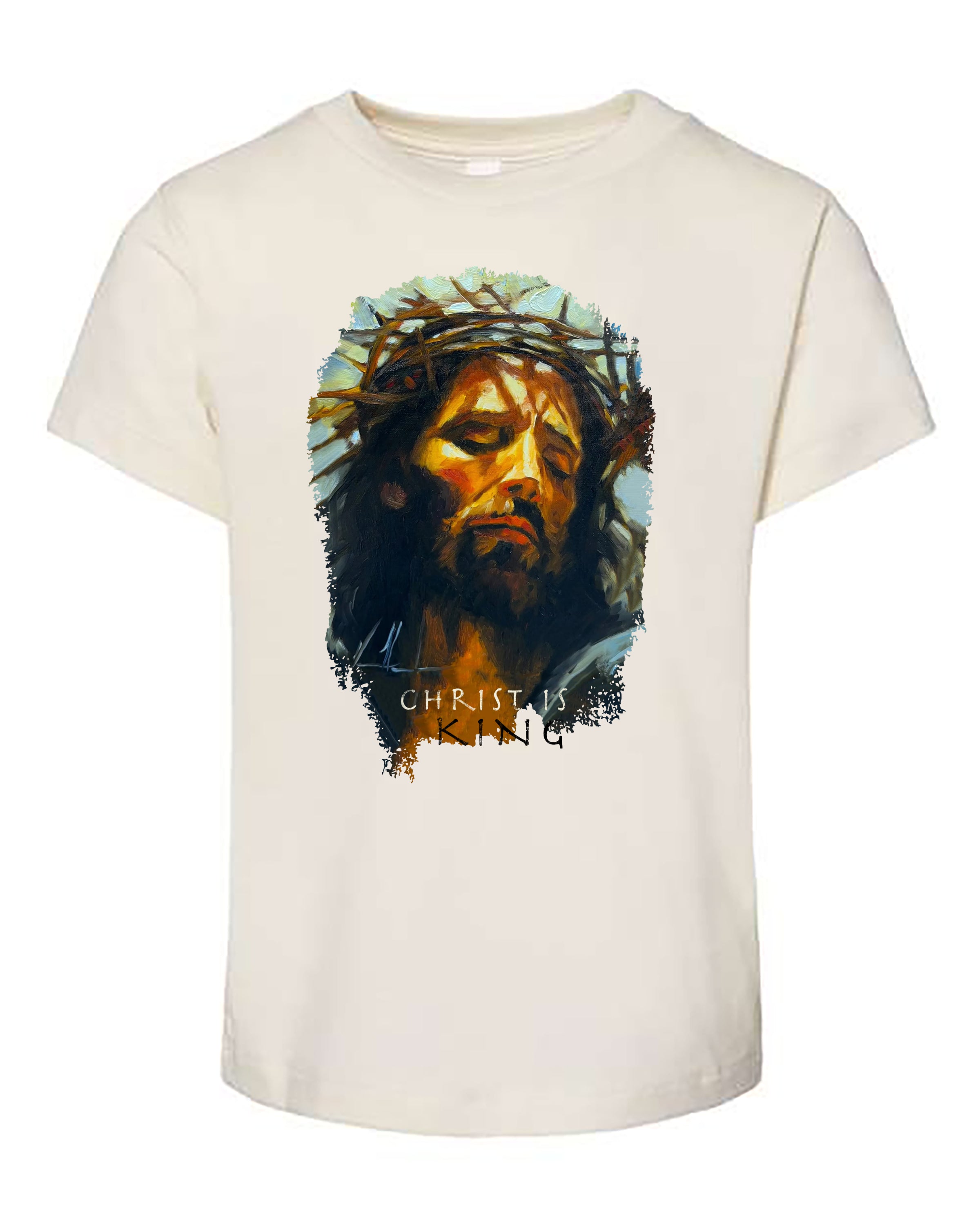 Christ is King - Kids T (Organic Cotton) Organic Cotton Vanessa Horabuena Kids Natural 2T