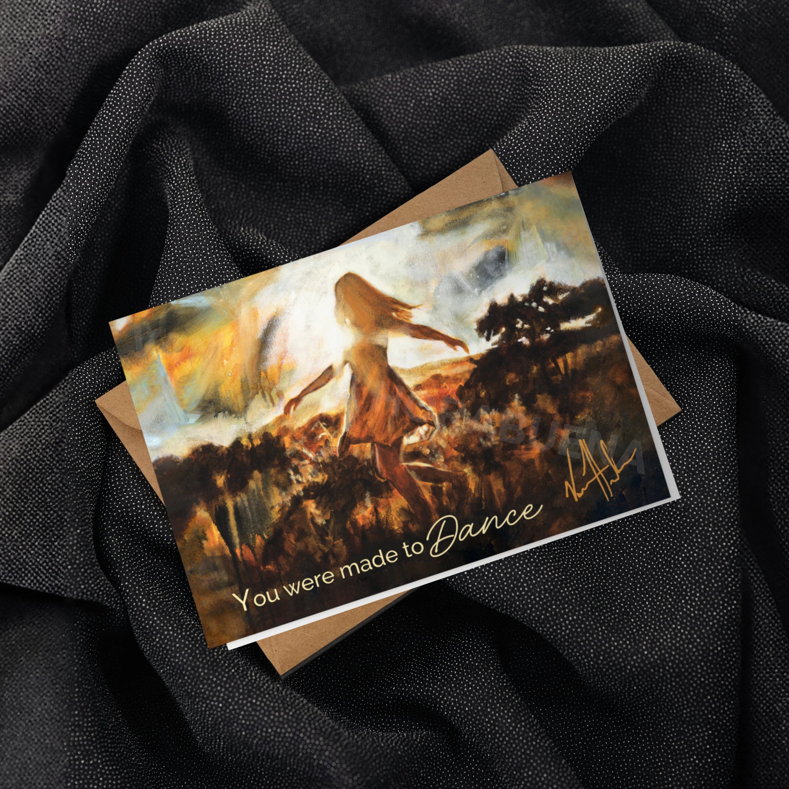 'Dare to Dance Again - In His Grace - Birthday Greeting Card