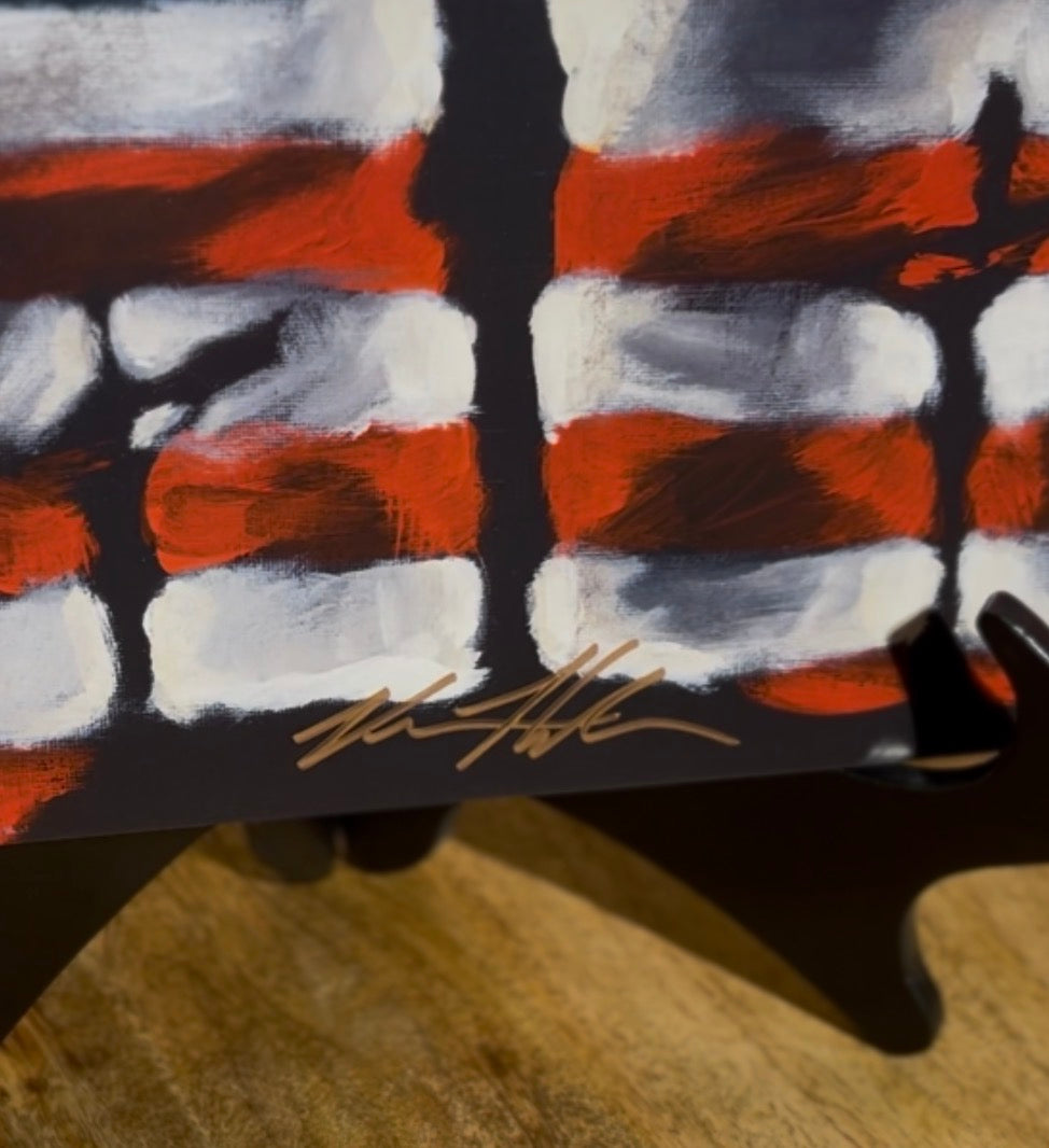 In God We Trust – President’s Day Collector’s Edition Patriotic Art Print Vanessa Horabuena