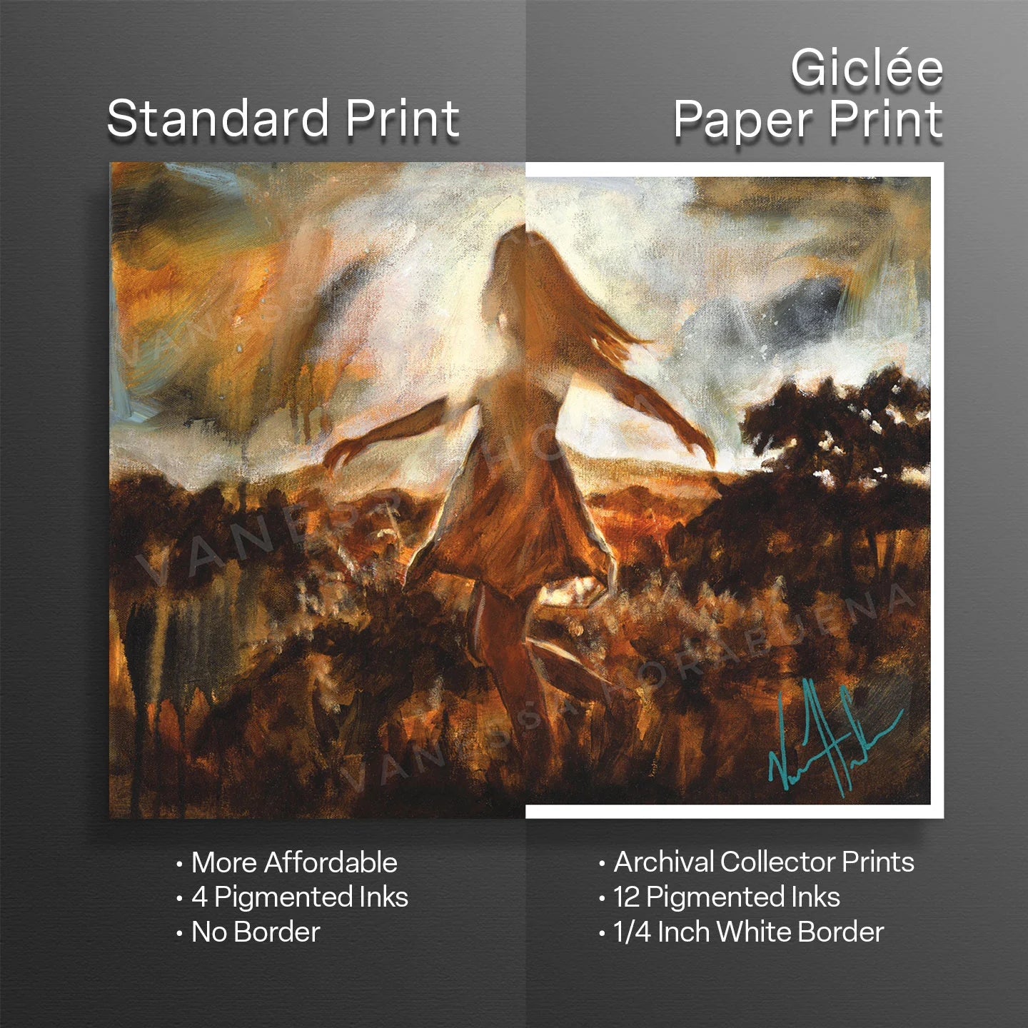 Dare to Dance Again - RE-DESIGNED! Women's Art Print Vanessa Horabuena