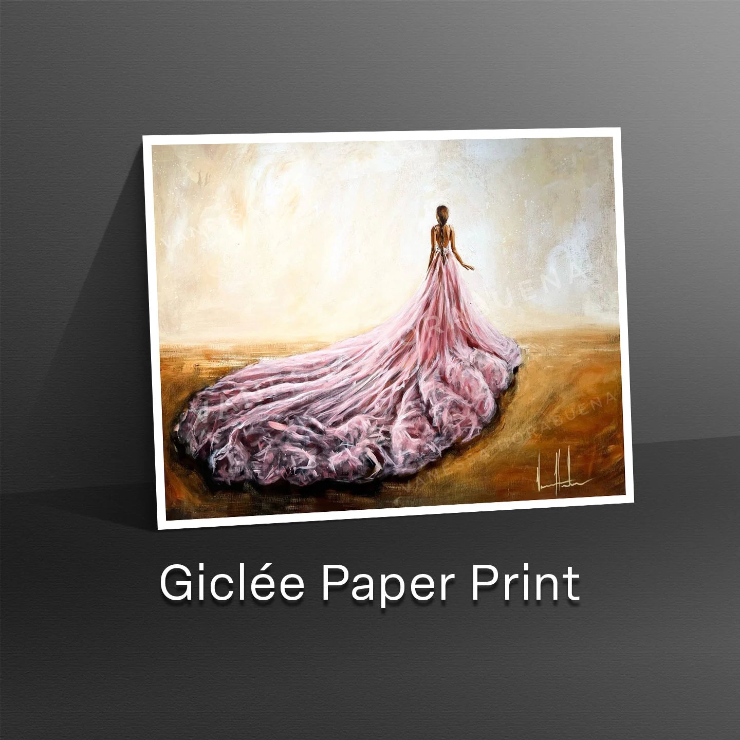 Destiny's Edge Women's Art Print Vanessa Horabuena