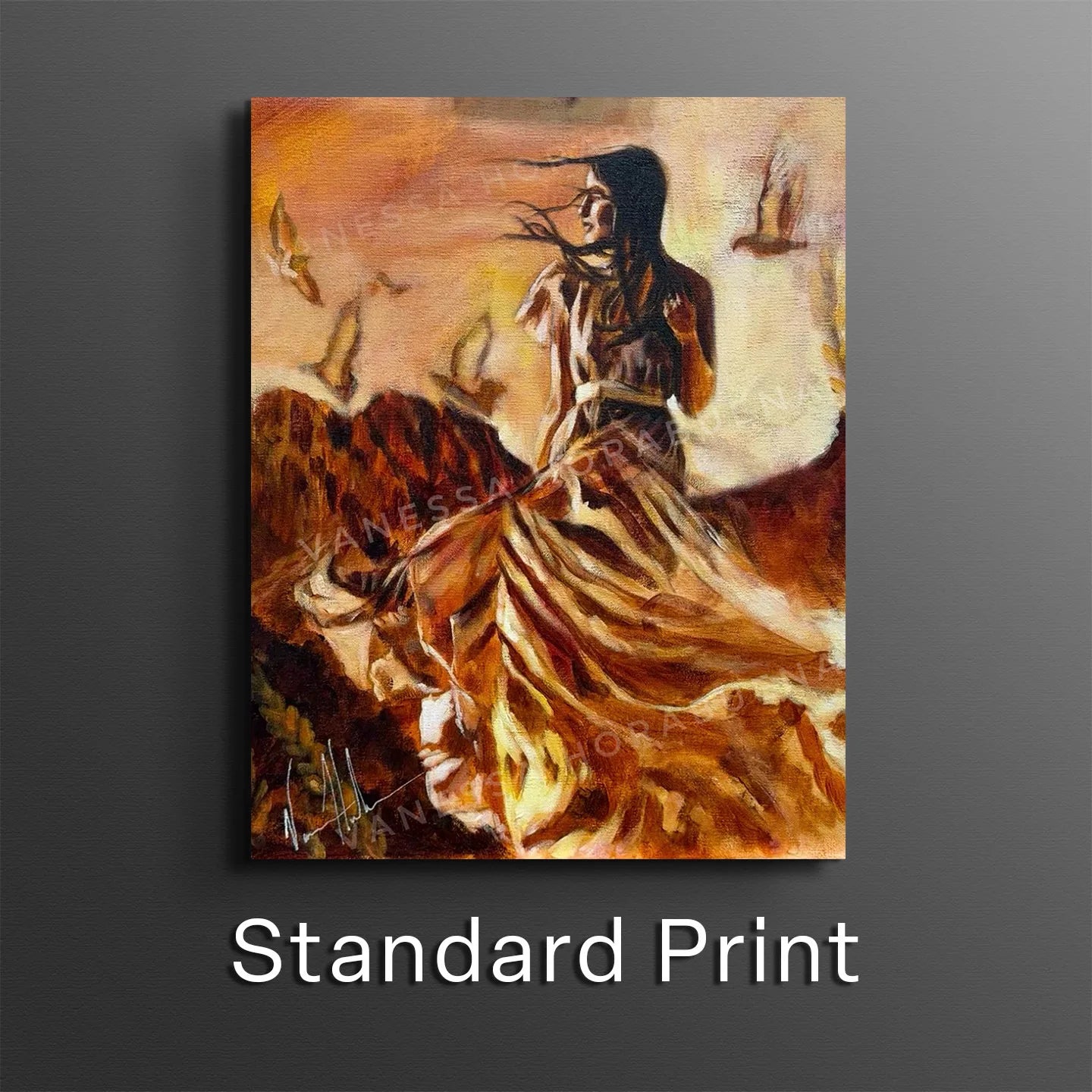 Draw Near to Me Women's Art Print Vanessa Horabuena