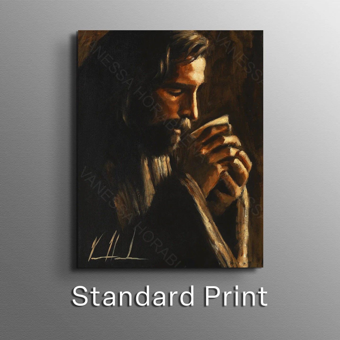 Drink From My Cup Jesus Art Print Vanessa Horabuena