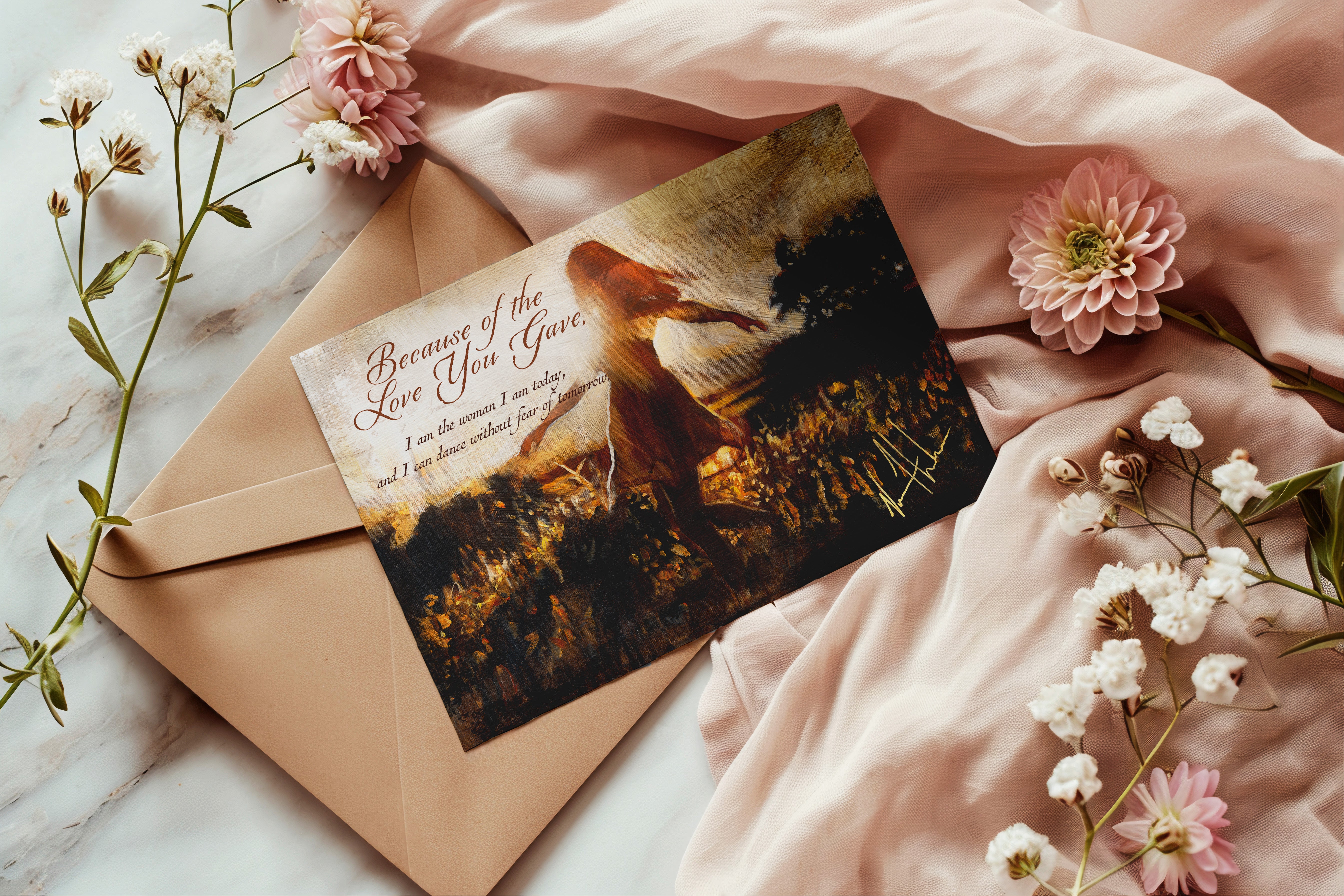 Mother's Day Greeting Card 'Dare to Dance Again' - Design A Vanessa Horabuena