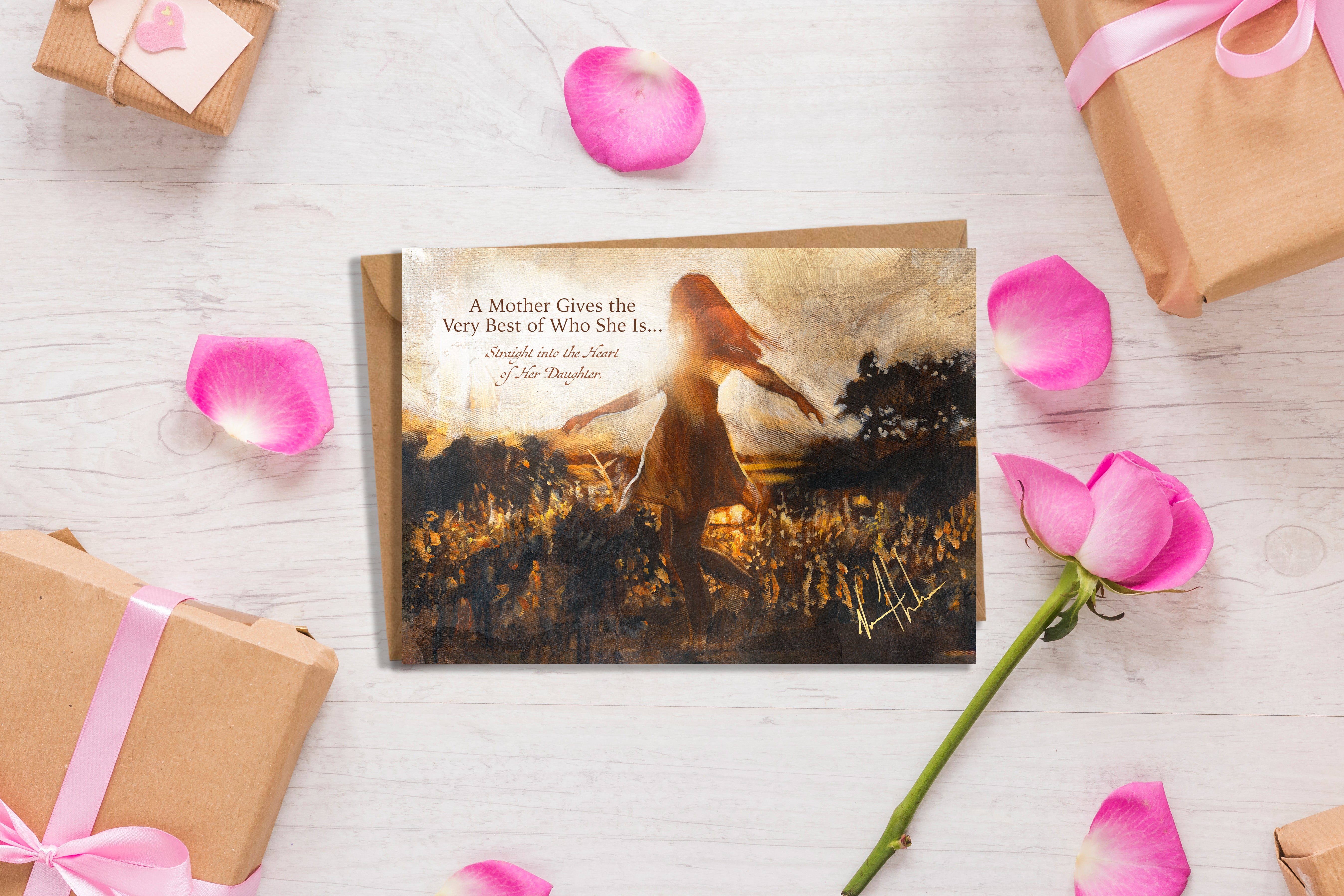 Mother's Day Greeting Card 'Dare to Dance Again' - Design B Vanessa Horabuena