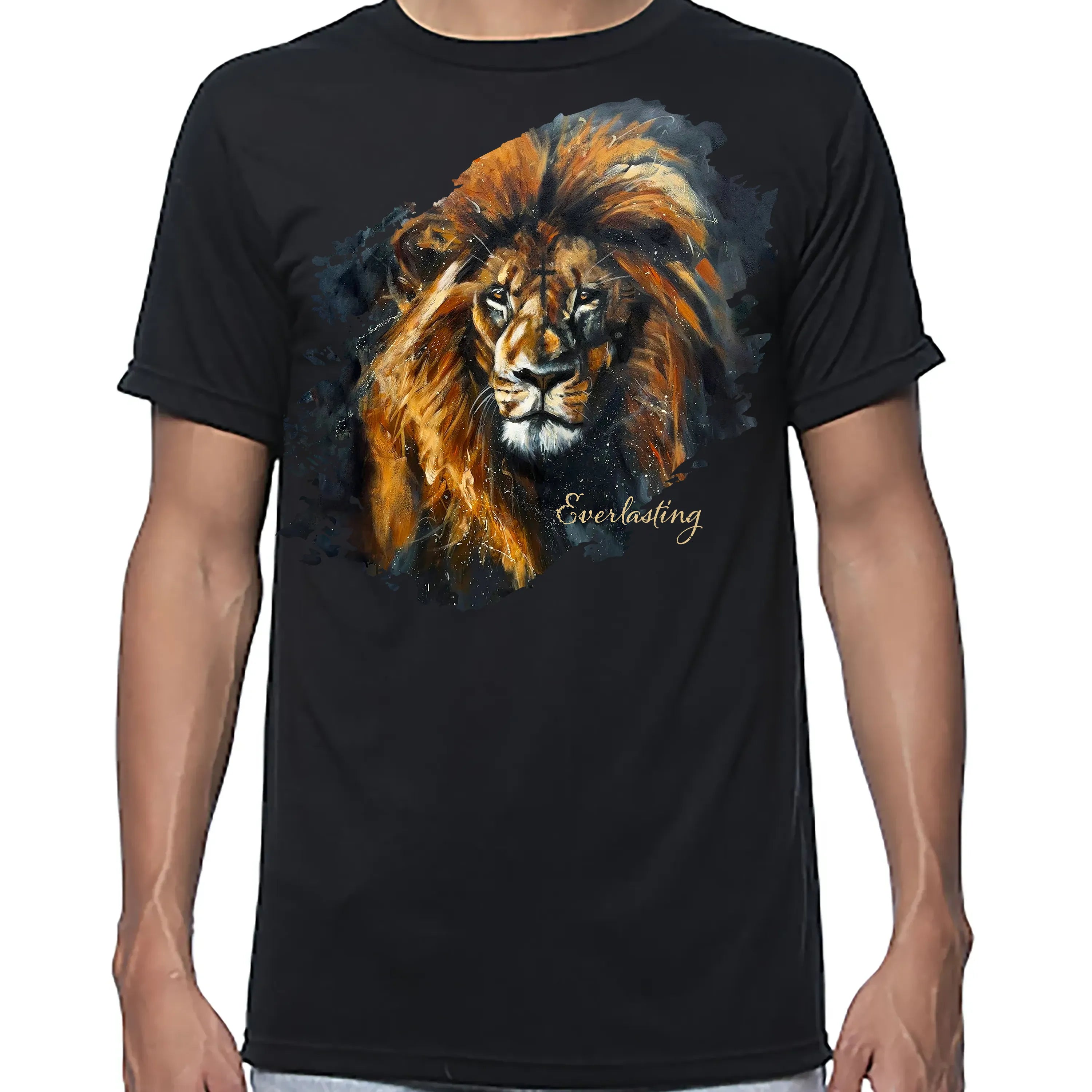 Everlasting - Unisex T (Organic Bamboo) Vanessa Horabuena Short Sleeve Eclipse (Black) XS